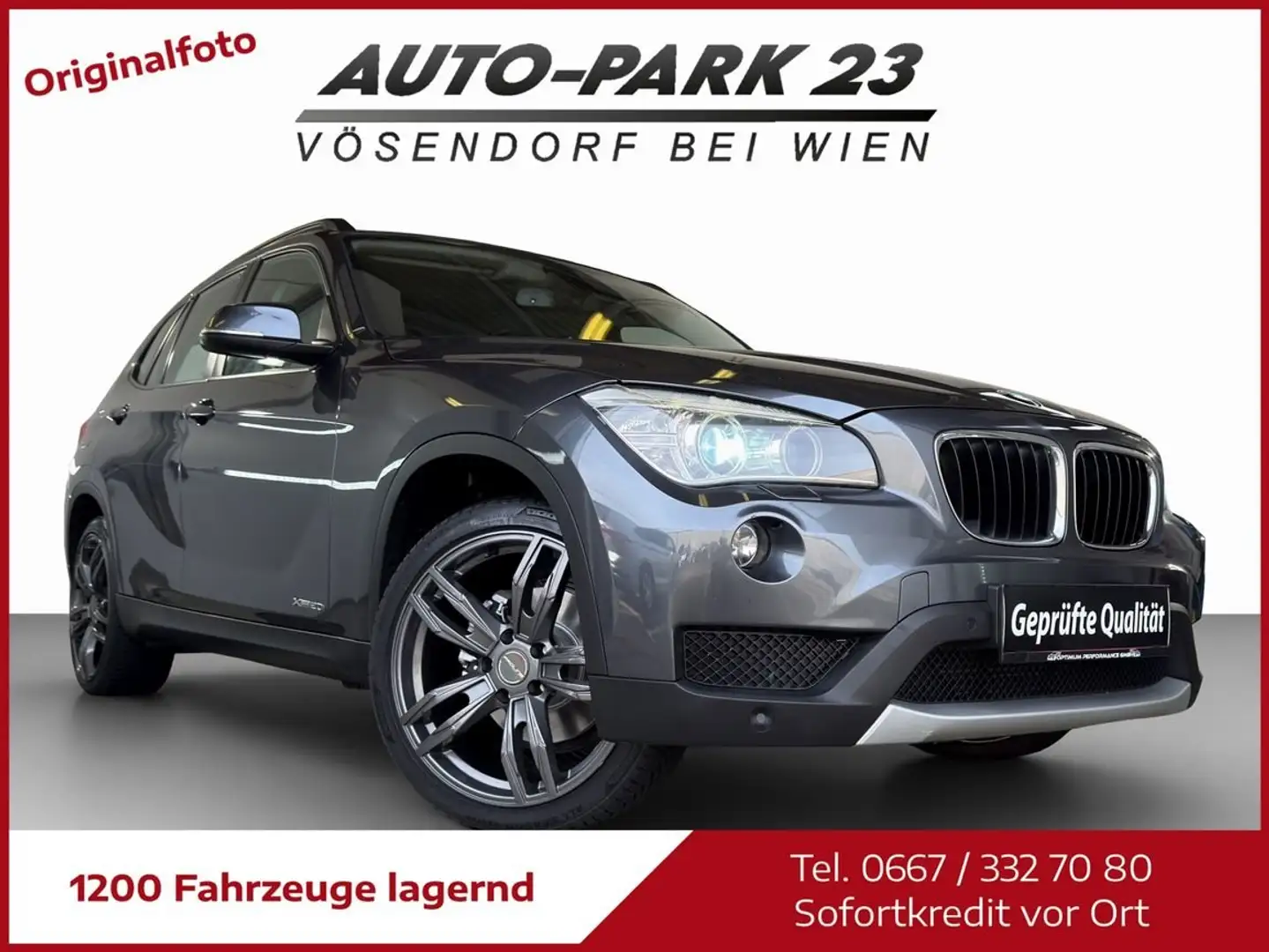 BMW X1 X-Drive 20i Ö-Paket*AUTOMATIC*XENON*MOD2013 Grau - 1