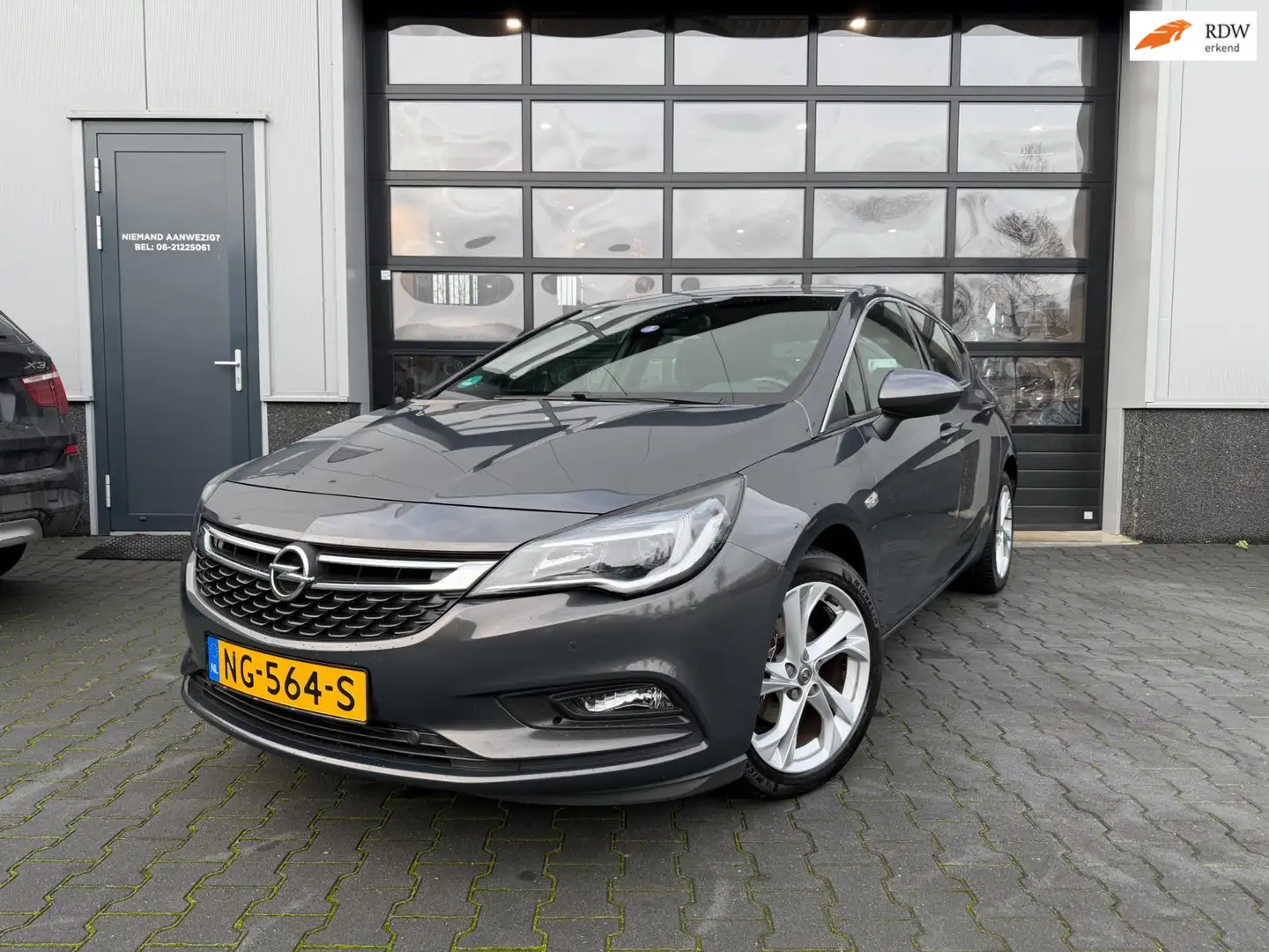 Opel Astra 1.4 Turbo S/S trekhaak VOL optie's Grijs - 1