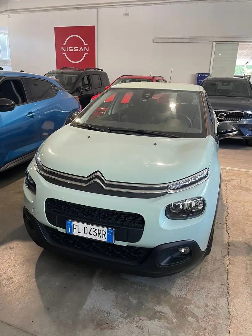 Citroen C3 C3 III 2017 1.6 bluehdi Shine s Blu/Azzurro - 1