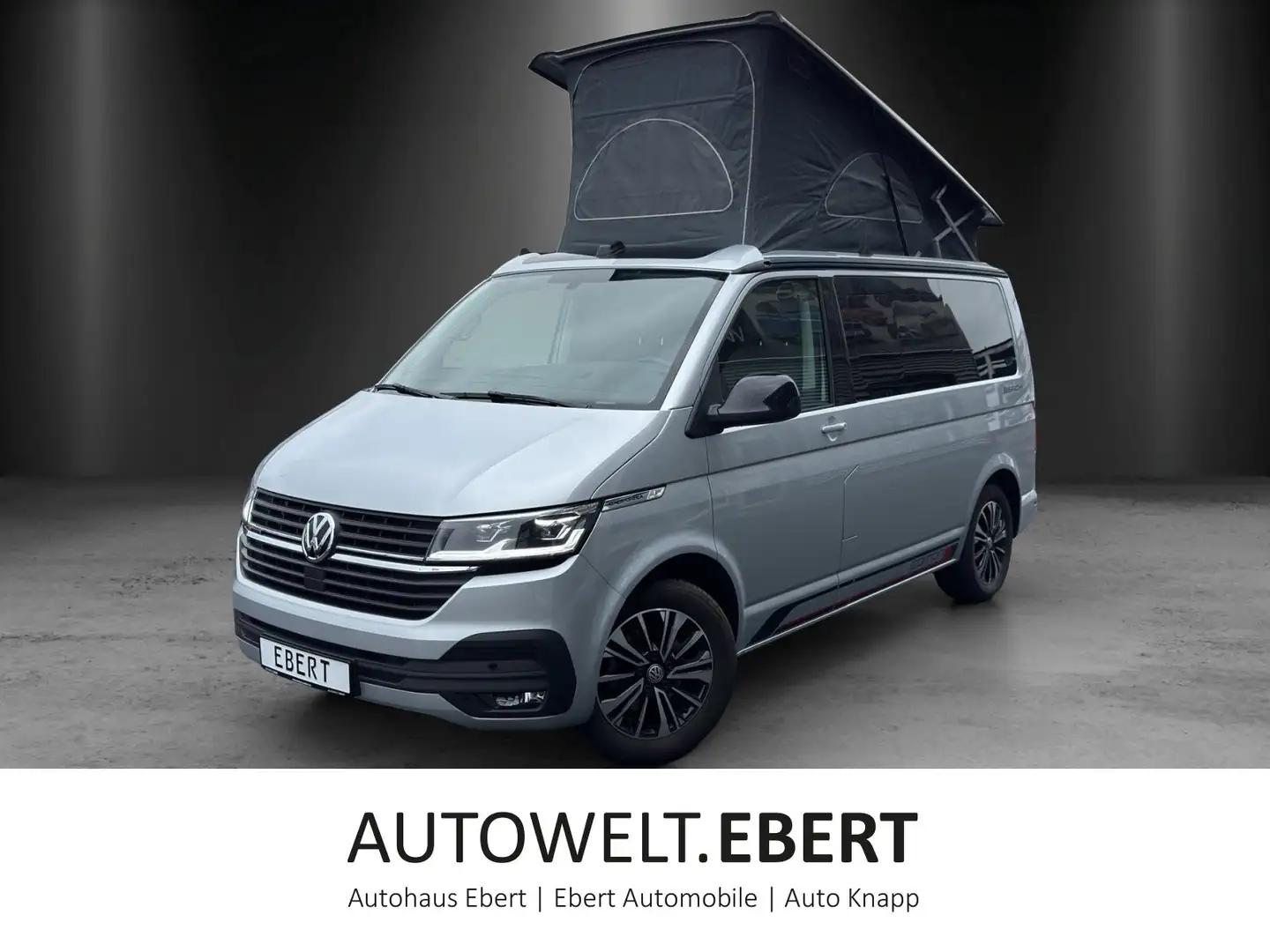 Volkswagen T6 California T6.1 2.0 TDI 4Motion California Beach Camper Silber - 1