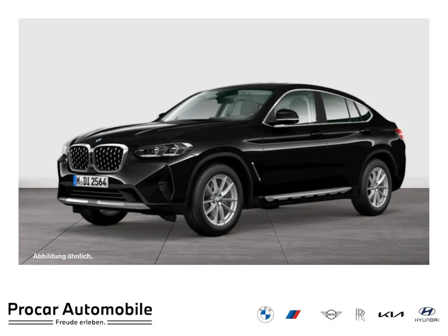 BMW X4 xDrive30i NAVI LED Sound Syst. PDC V+H DAB Schwarz - 1