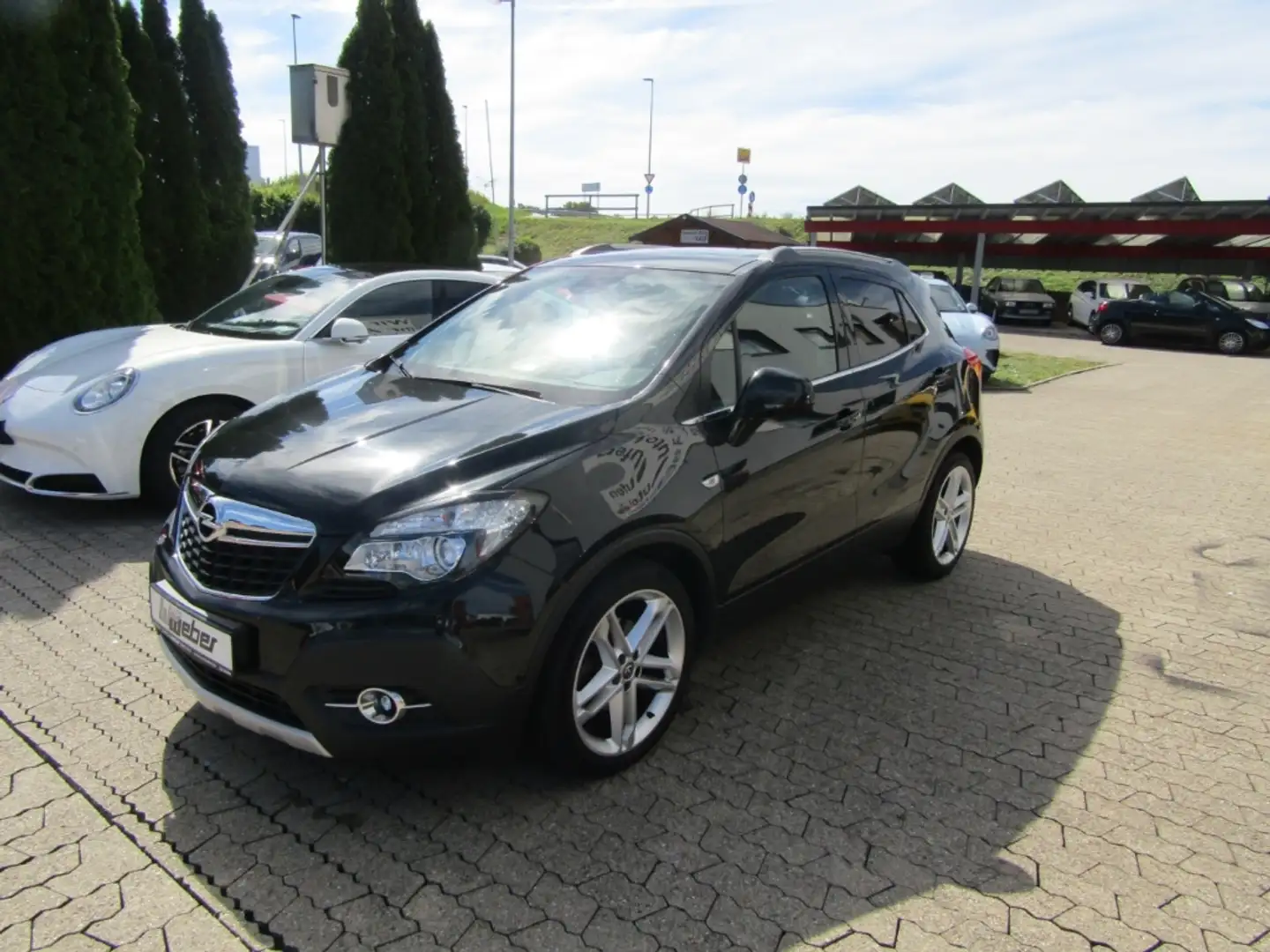 Opel Mokka 1.4 Turbo Innovation NAVI LEDER XENON SHZ GRA Gris - 2