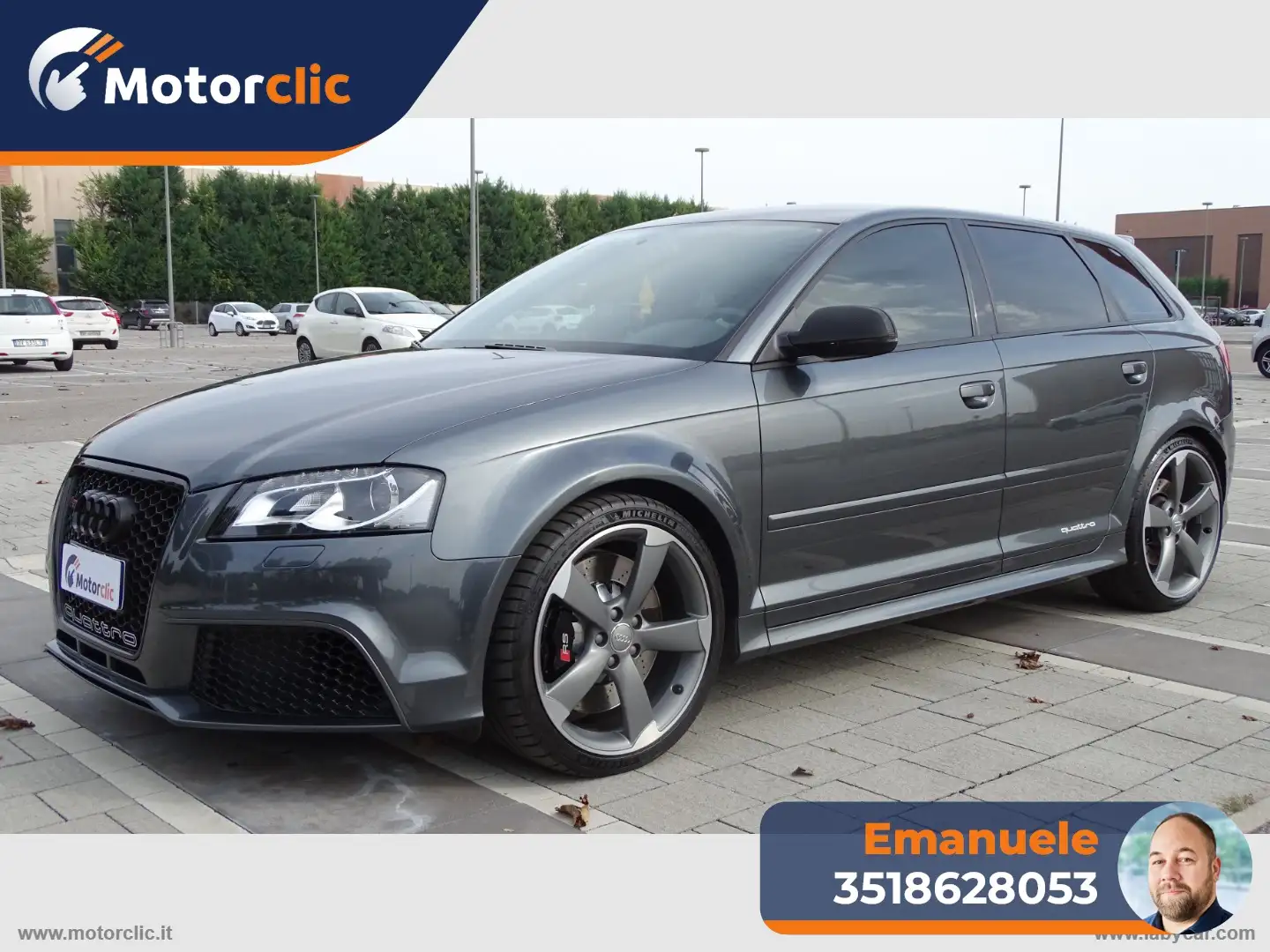 Audi A3 RS3 SPB 2.5 TFSI quattro S tronic Nero - 1