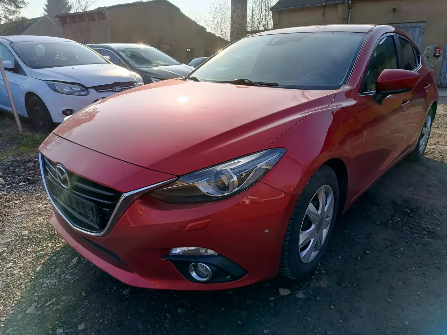 Mazda 3 Sports-Line 2.0 KAT Klima Rot - 1