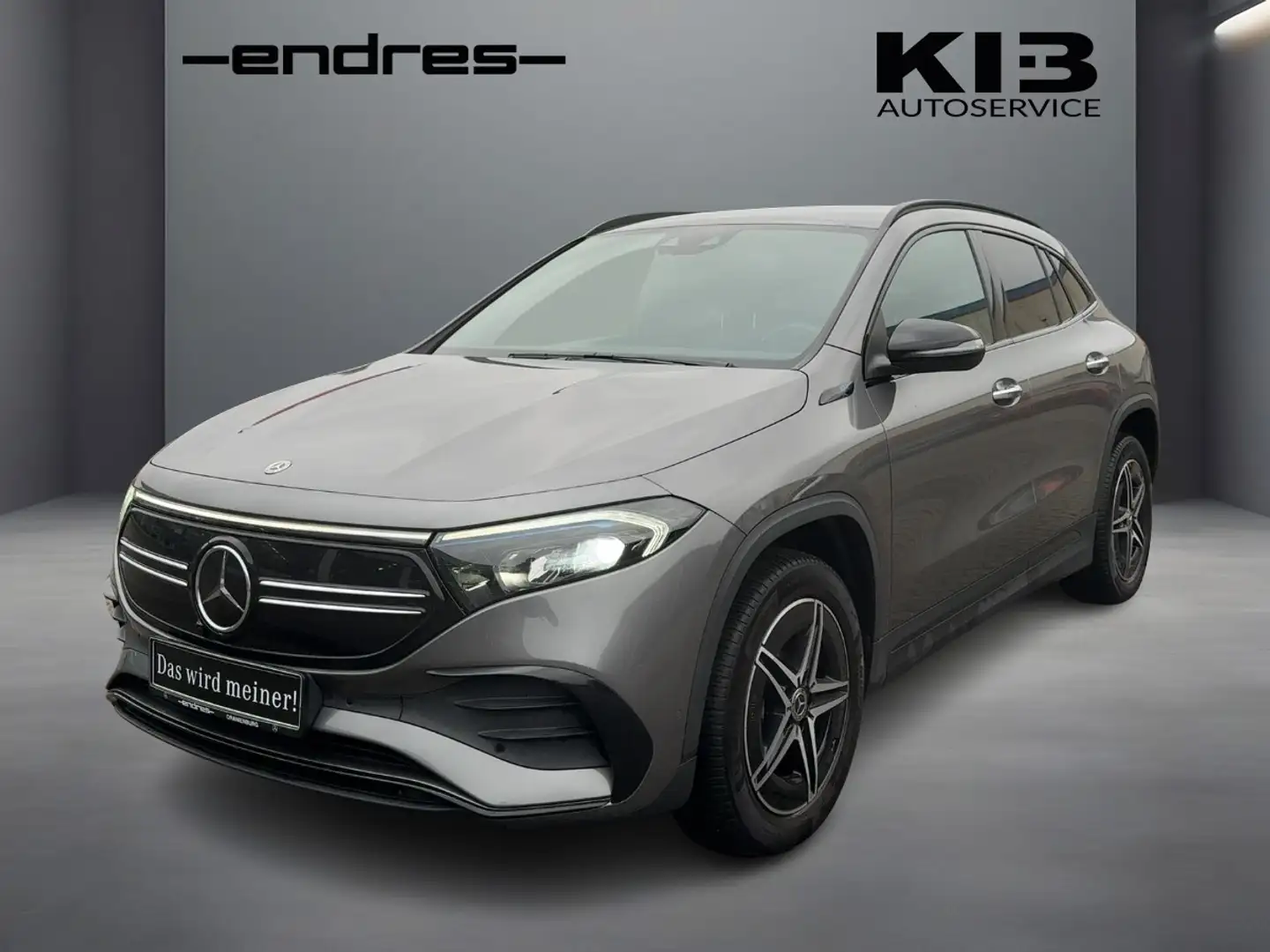 Mercedes-Benz EQA 250 AMG Line +Wide+MBUX+LED+AHK+Navi+Night Gris - 1