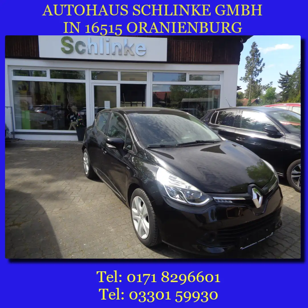 Renault Clio Limited 0,9 Tce90 NAVI KLIMA USB BT TEMPOMAT Noir - 1