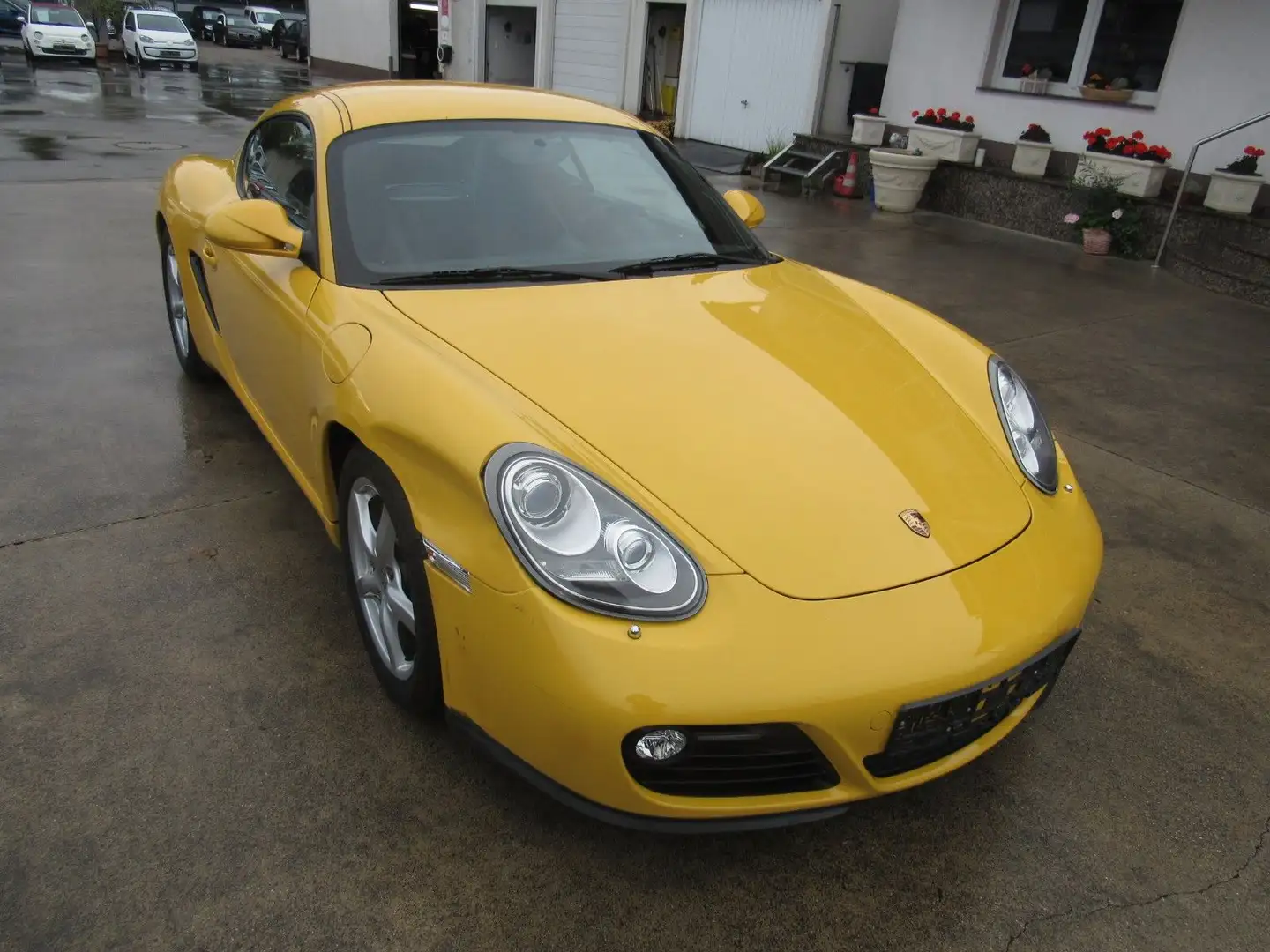 Porsche Cayman AUTOMATIK,KLIMA,LEDER. Jaune - 2