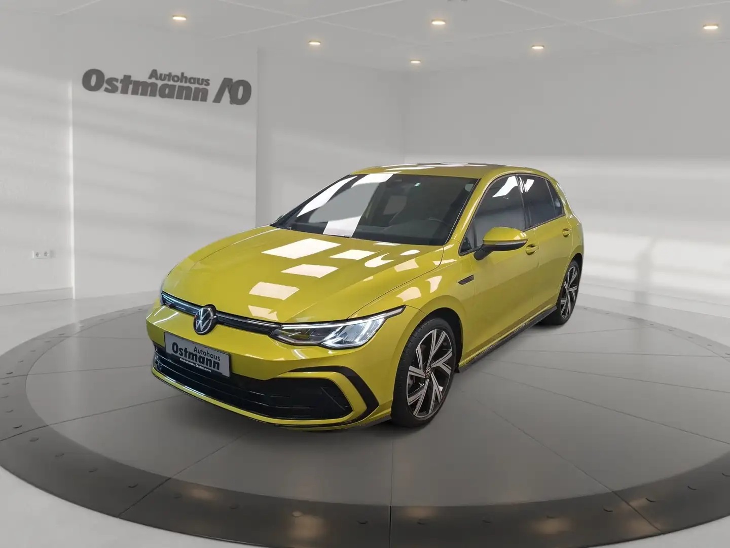 Volkswagen Golf VIII 1.5 eTSI R-Line SHZ LED LM PDC Climatr. Gelb - 1