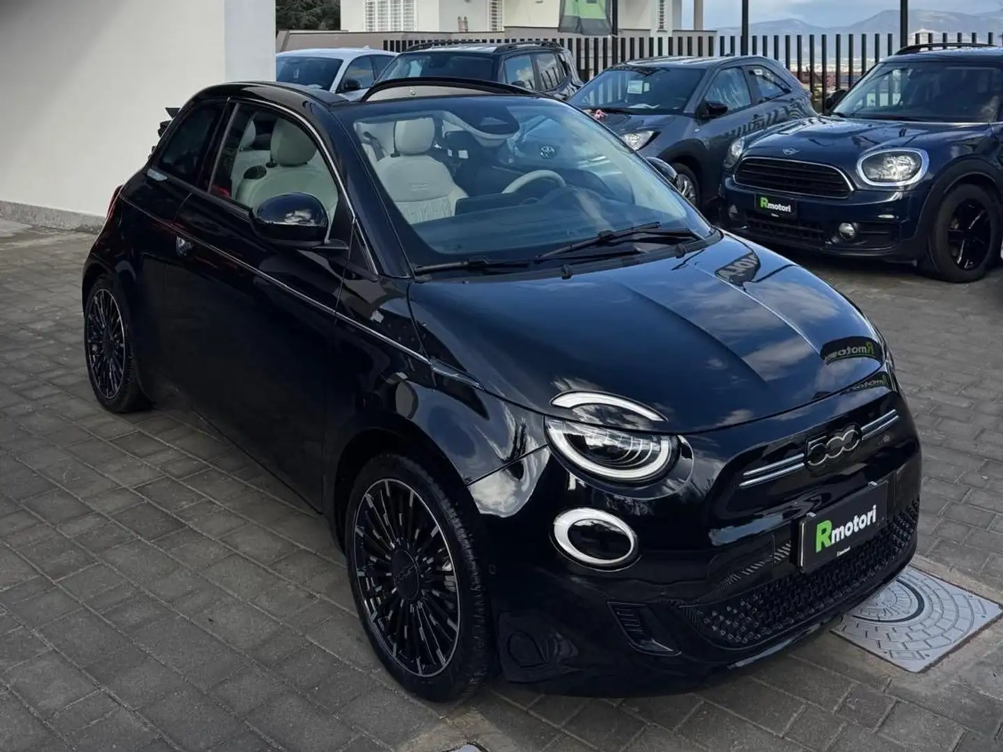 Fiat 500C Cabrio Nero - 1