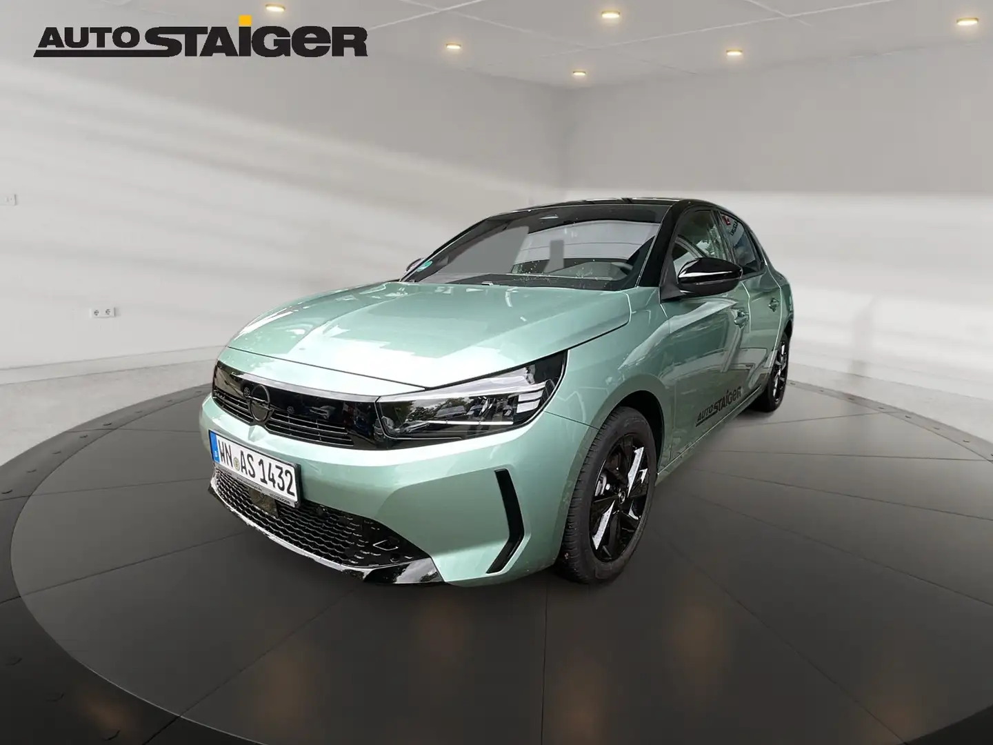 Opel Corsa F 1.2 Turbo YES Sitzheizung LED Klima Grün - 2
