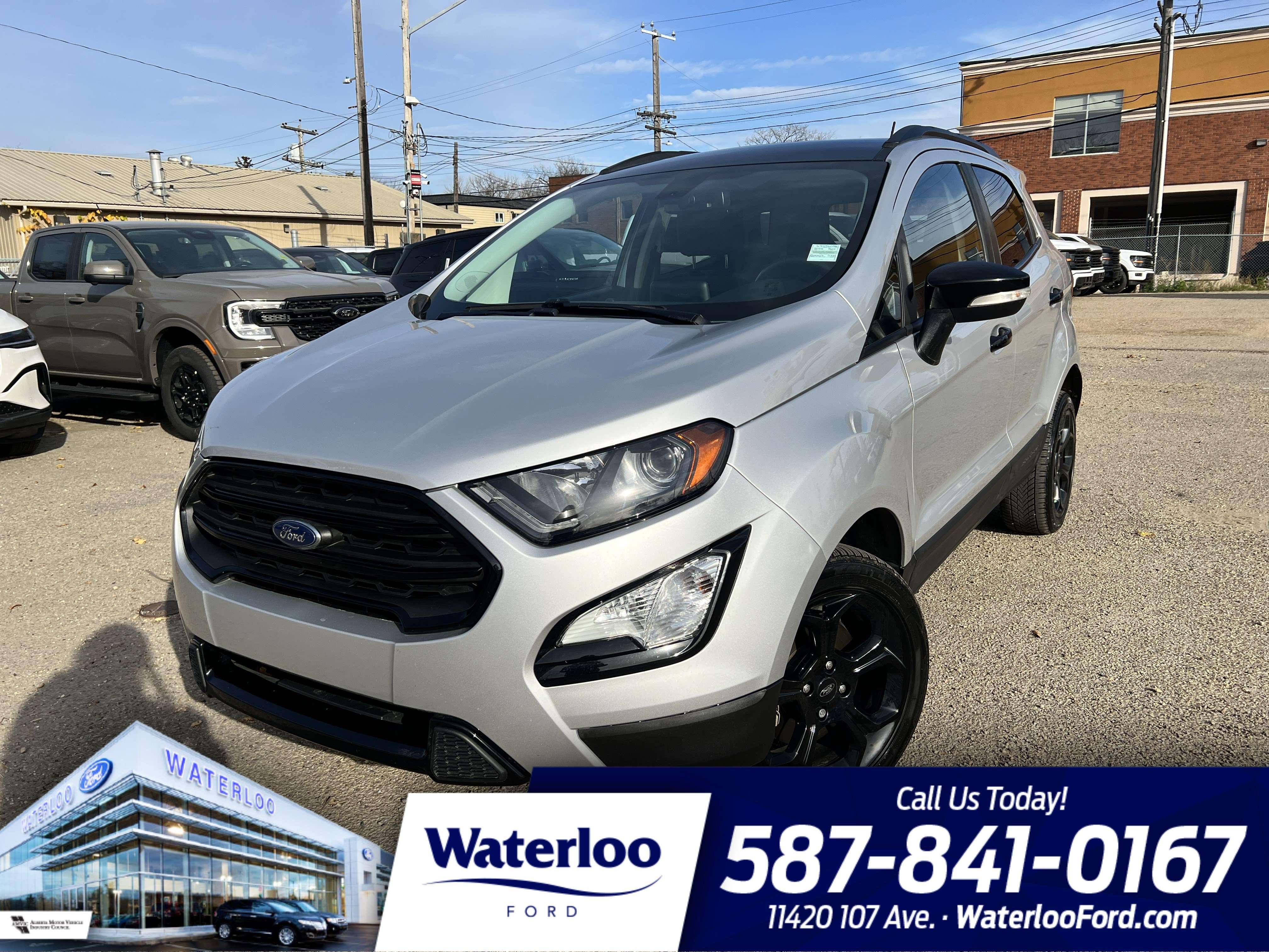 2022 Ford EcoSport SES | Ambient Lighting | SYNC 3 | Heated Steering Whee;