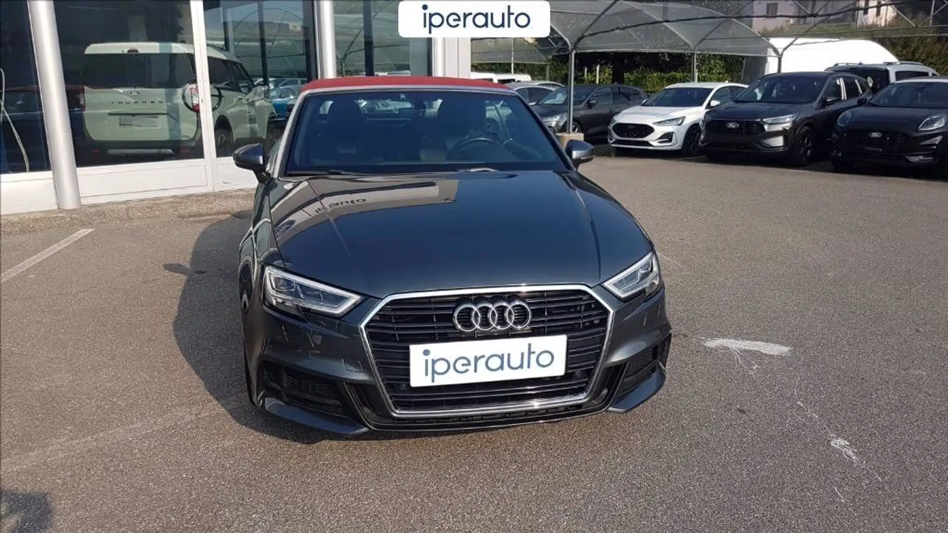 Audi A3 cabrio 2.0 tdi sport 150cv s-tronic Grau - 2