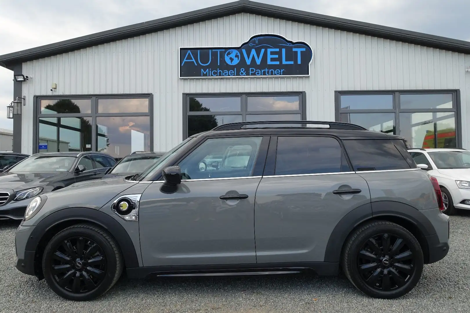 MINI Cooper SE Countryman 1.5 Hybrid Aut.John Works Szary - 1