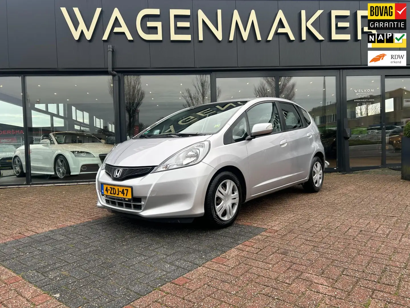 Honda Jazz 1.4 Trend AUT|Airco|Elektrische pak|DealerOH Grijs - 1