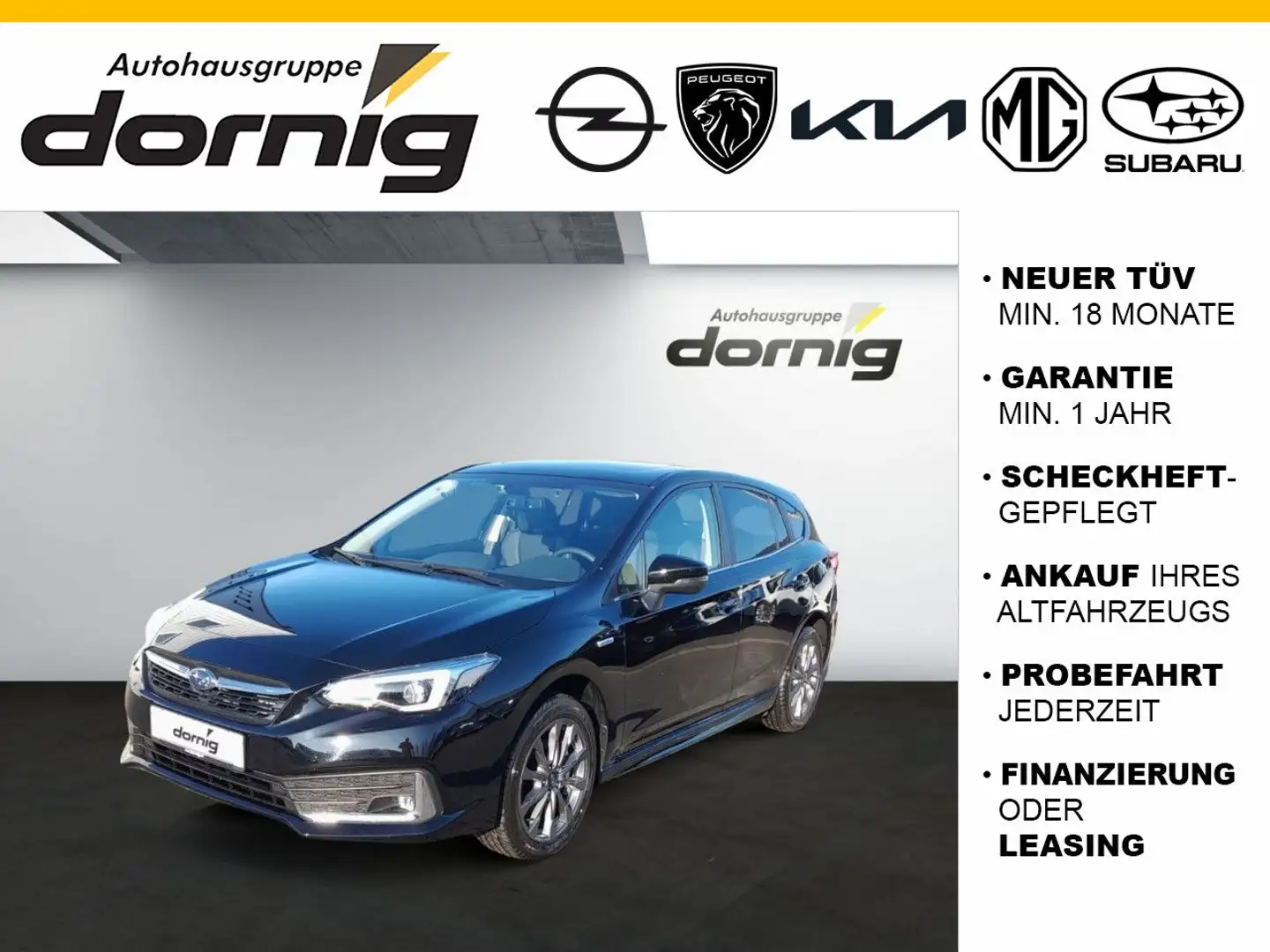 Subaru Impreza 2.0ie Platinum 4x4 Negro - 1