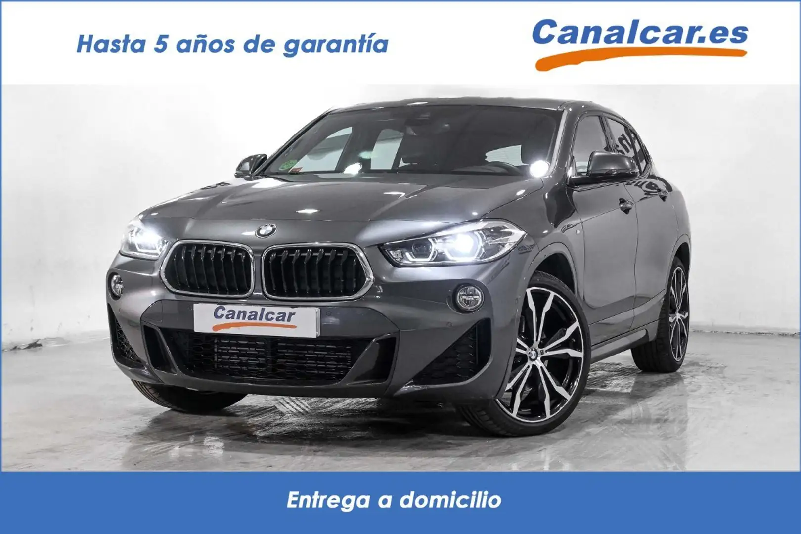 BMW X2 sDrive 18dA Gris - 1