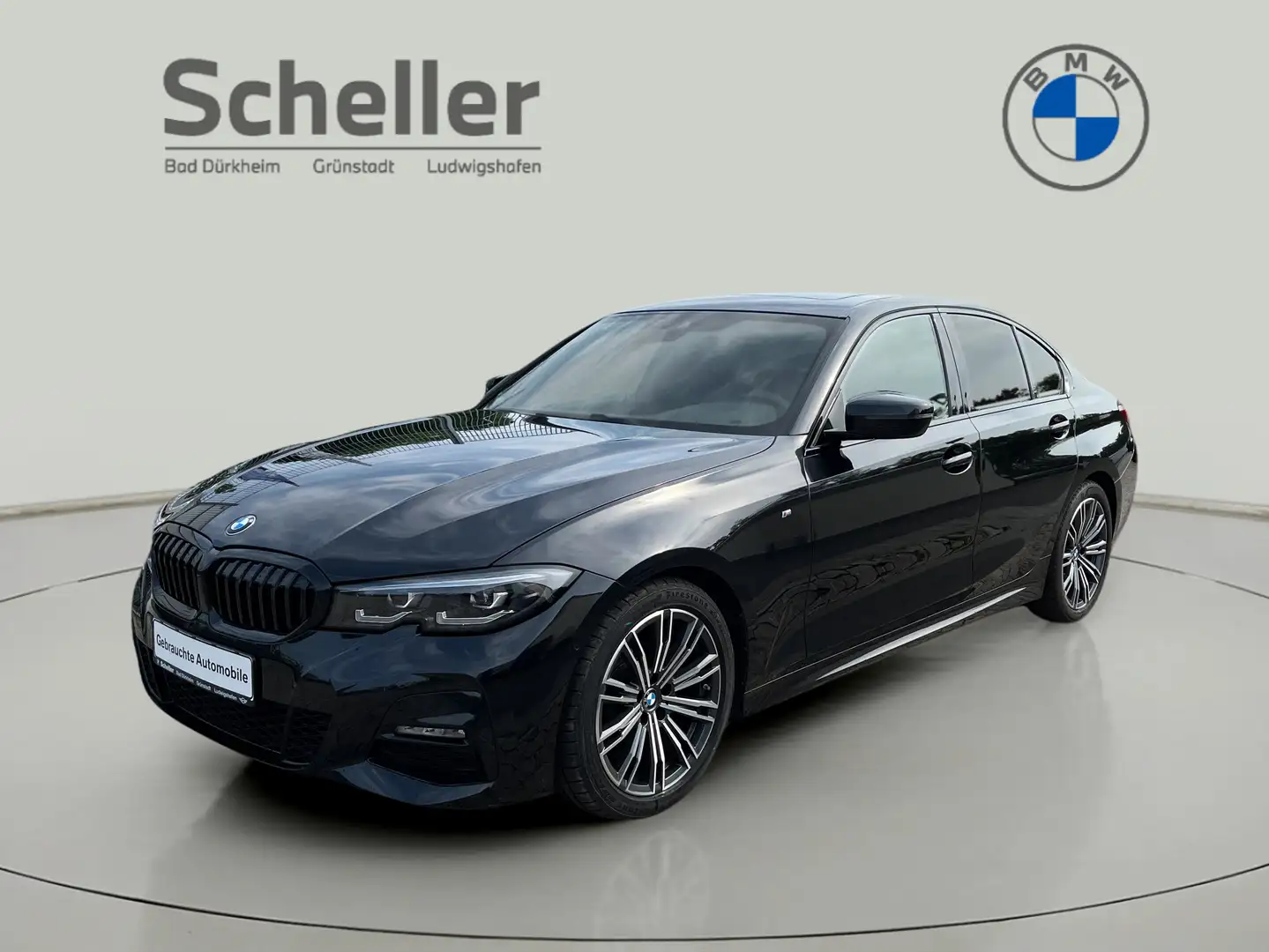 BMW 318 d Limo. Fahrschulfahrzeug *Verkauf an Händler* Zwart - 1