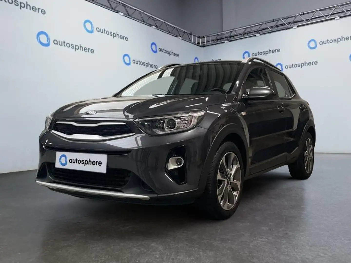 Kia Stonic GPS*Caméra*Clim*Capteurs Ar Gris - 1