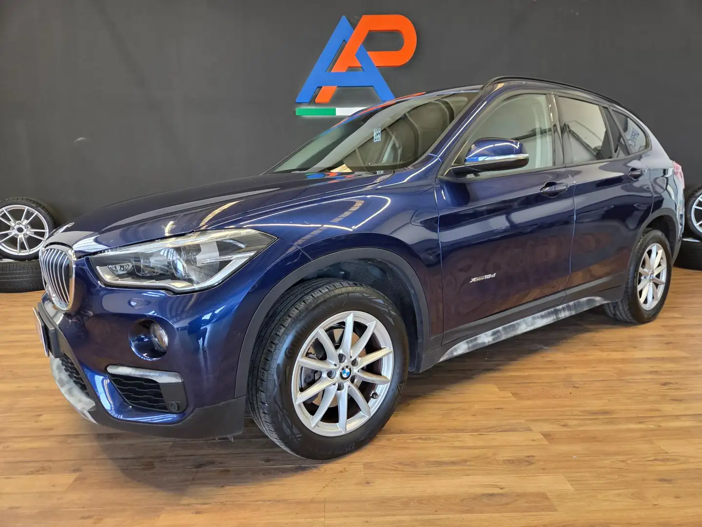 BMW X1 xdrive18d Advantage auto Bleu - 1