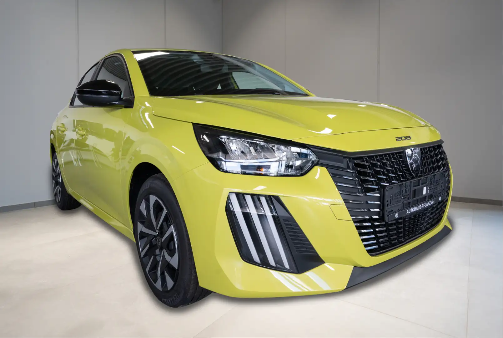 Peugeot 208 Style Gelb - 2