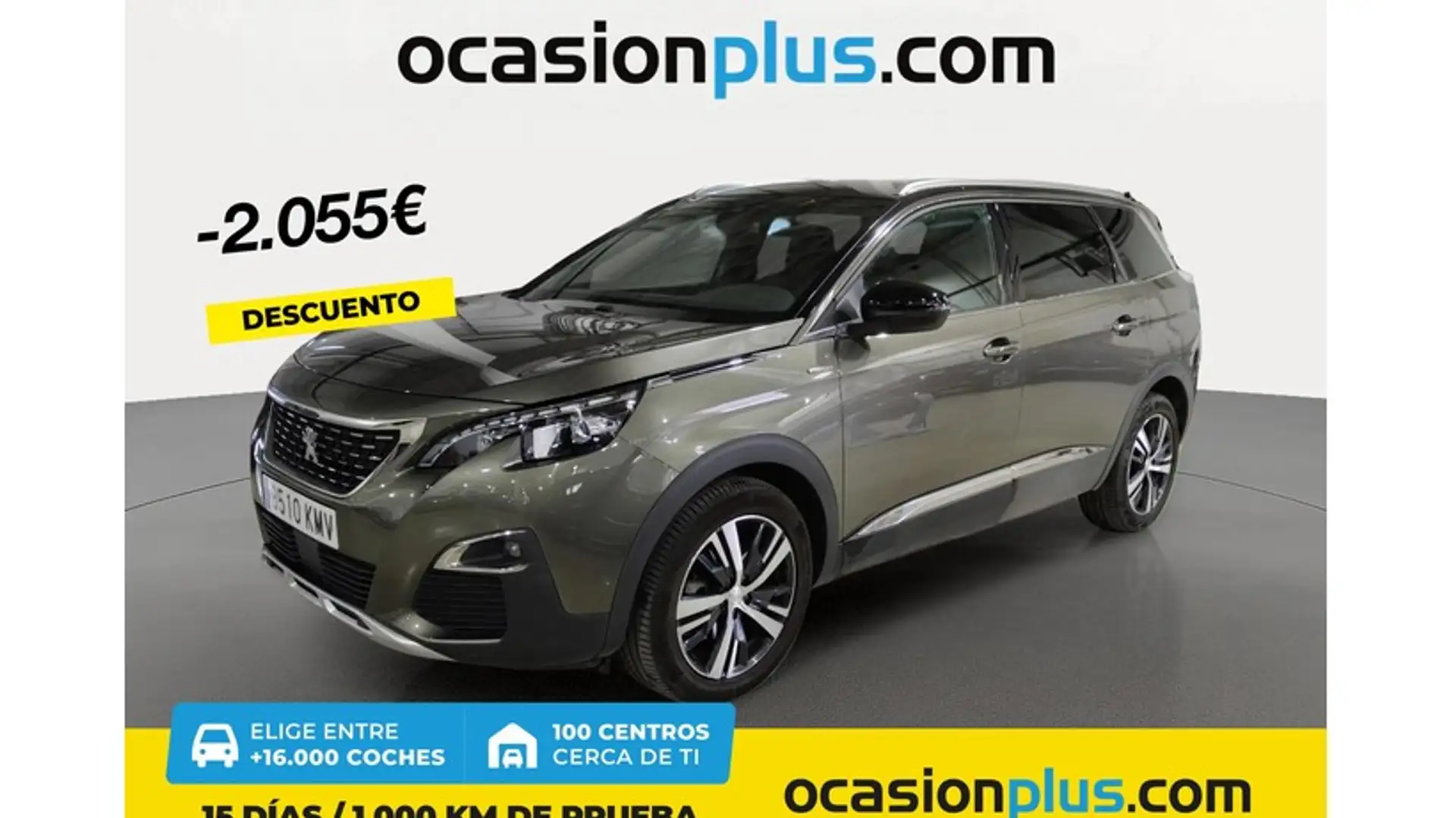 Peugeot 5008 1.2 PureTech S&S Style 7 pl. 130 Gris - 1
