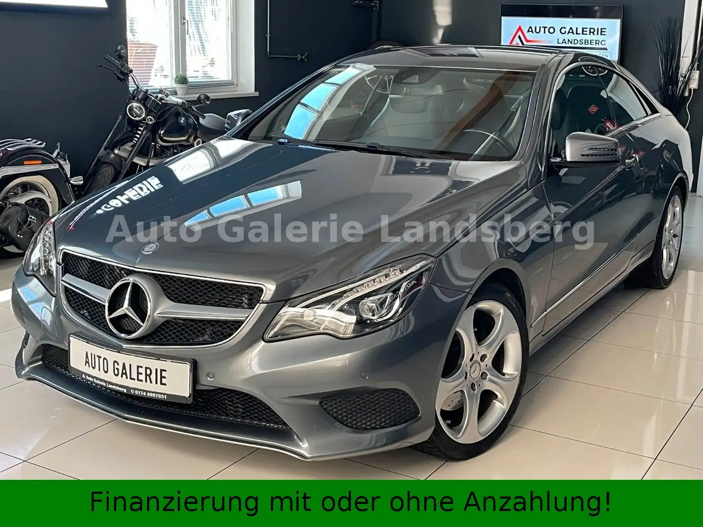Mercedes-Benz E 220 E220d Coupe*9-G Tronic*LED*Leder*Command*Euro 6* Grau - 1