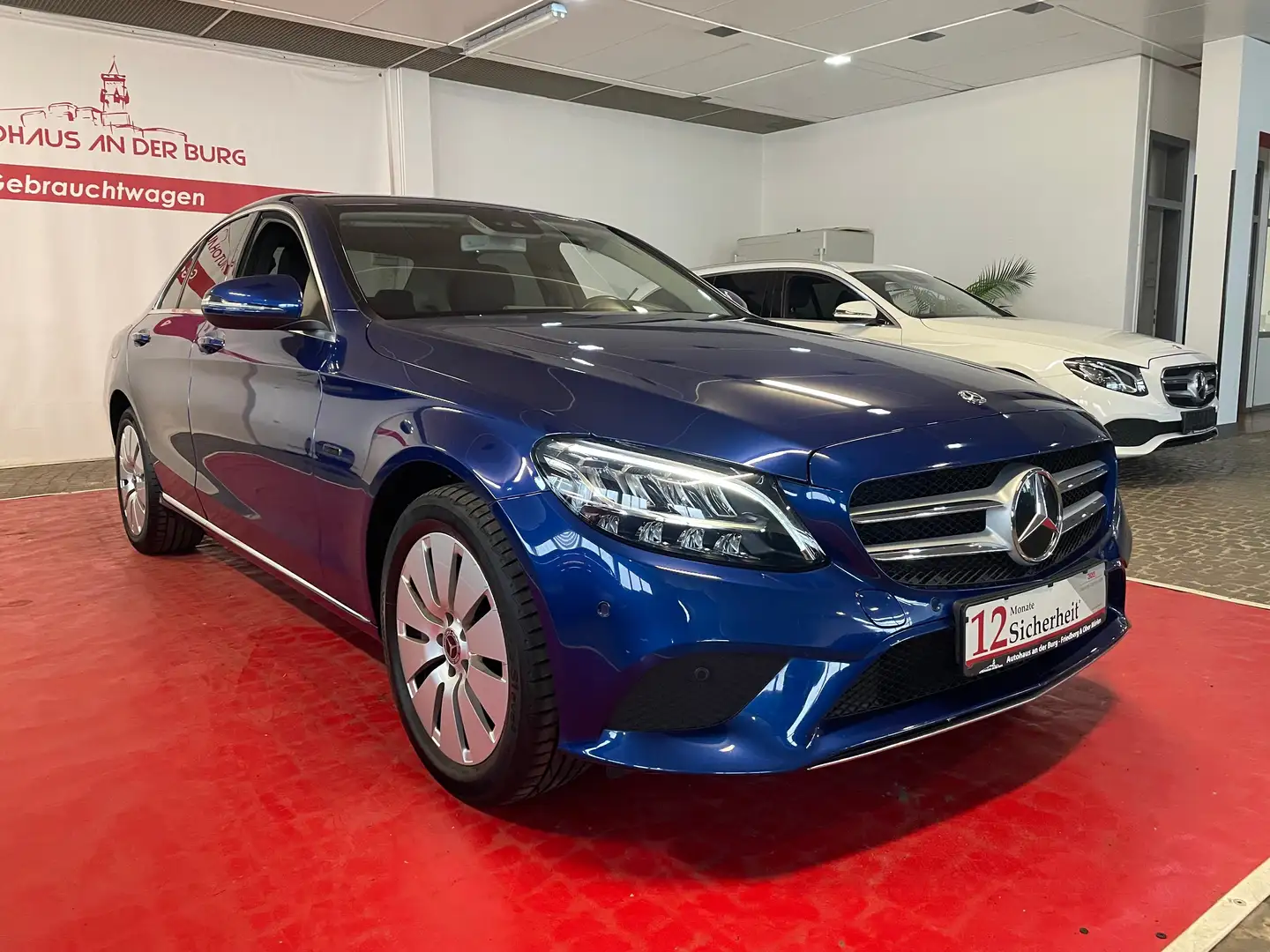 Mercedes-Benz C 300 C 300 de *1. Hand + Scheckheft + KeylessGo Blauw - 1