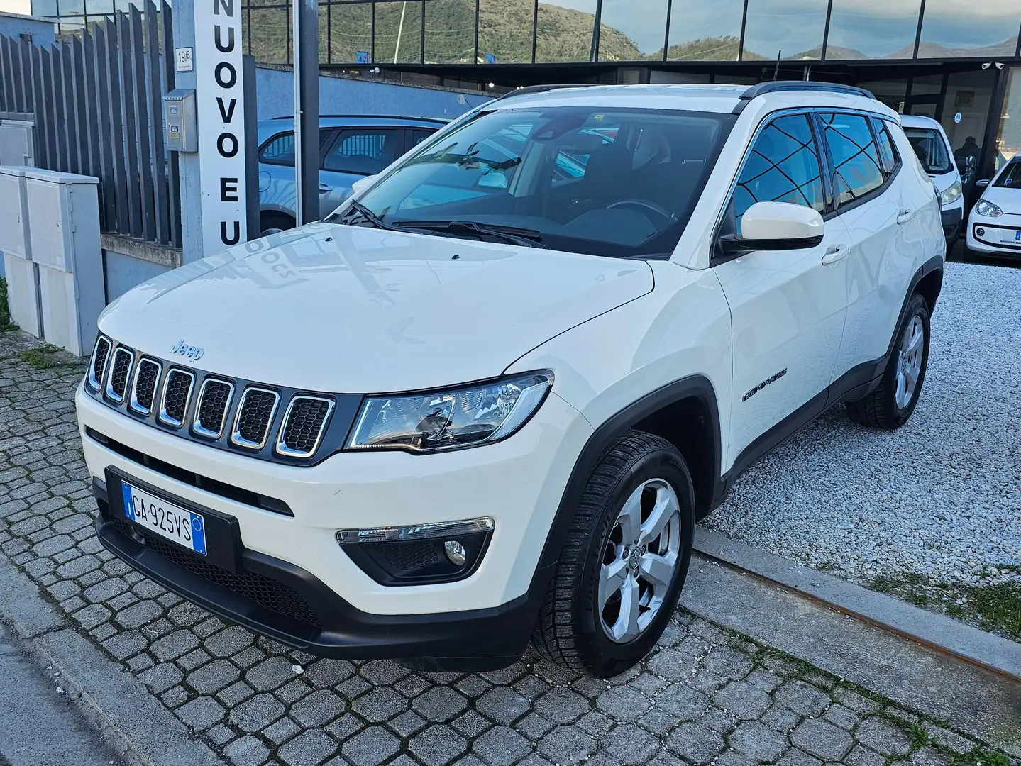 Jeep Compass Compass II 2017 2.0 mjt Longitude 4wd 140cv my19 Blanc - 2