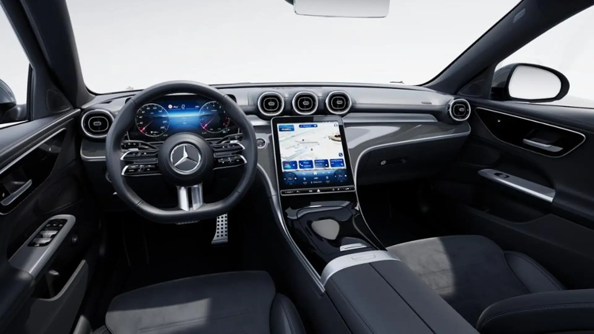 Mercedes-Benz C 300 T AMG/LED/AHK/DISTRONIC/AdvancedP/EDW/Cam Grau - 2