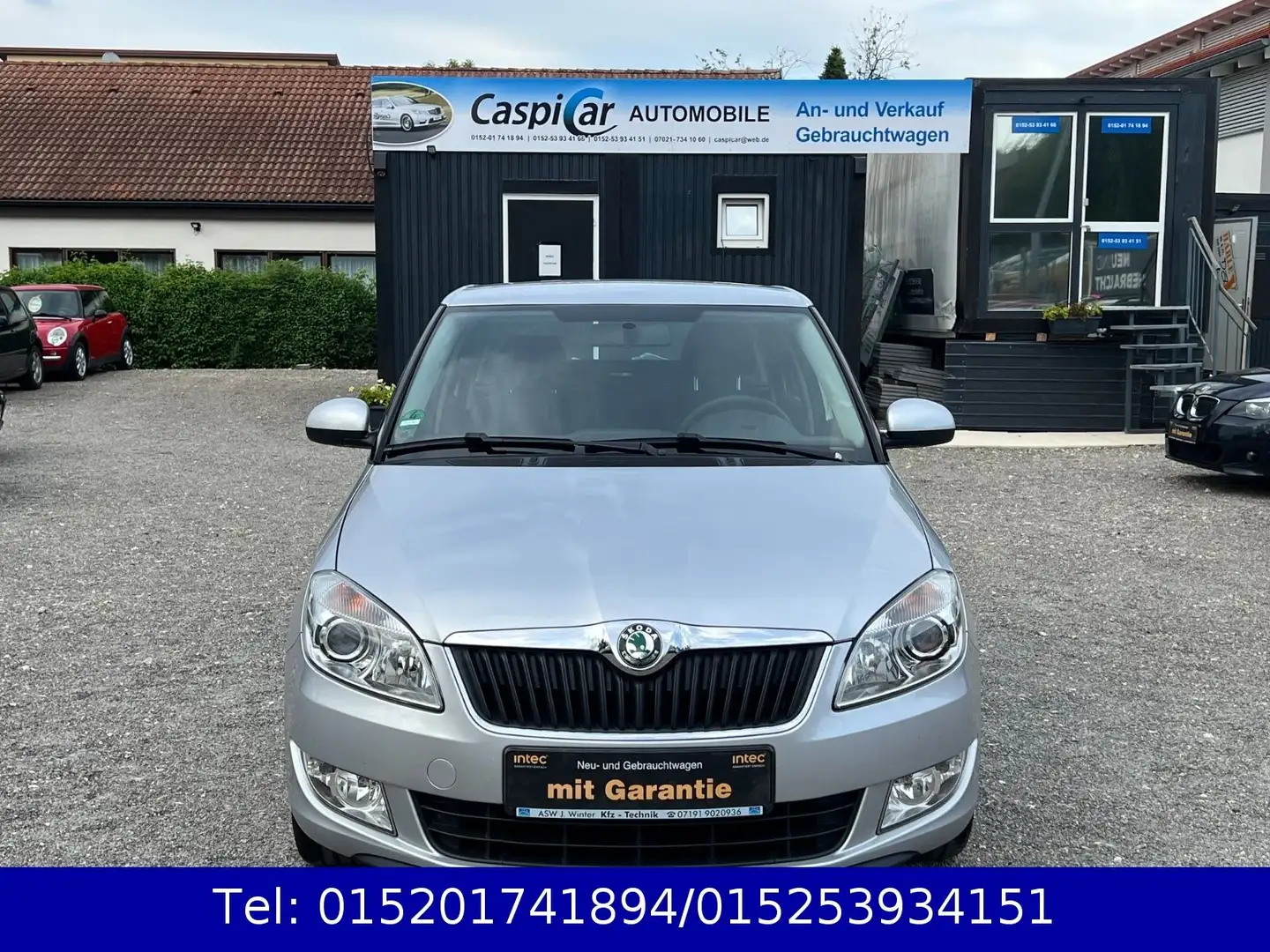 Skoda Fabia Combi 1,2 TSI,8 FACH BER.,SHZ,PDC,1.HAND Zilver - 2