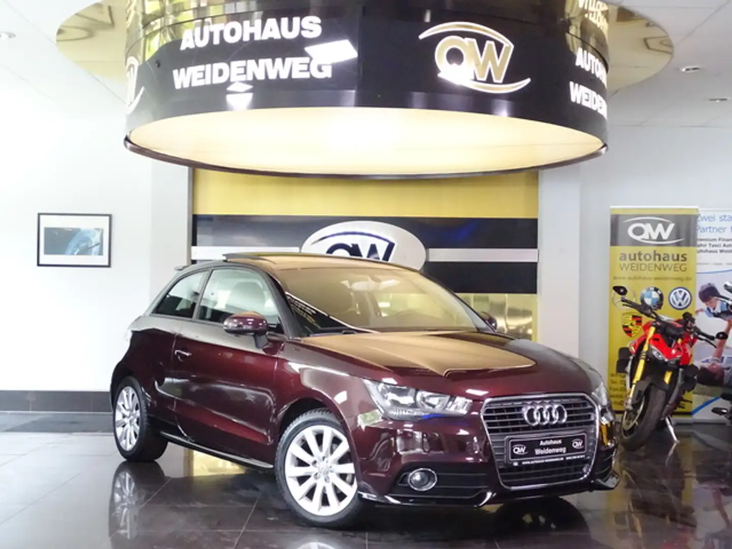 Audi A1 1.6 TDI Stroni Attrac.Navi Pano 2Hand 24957KM Mauve - 1