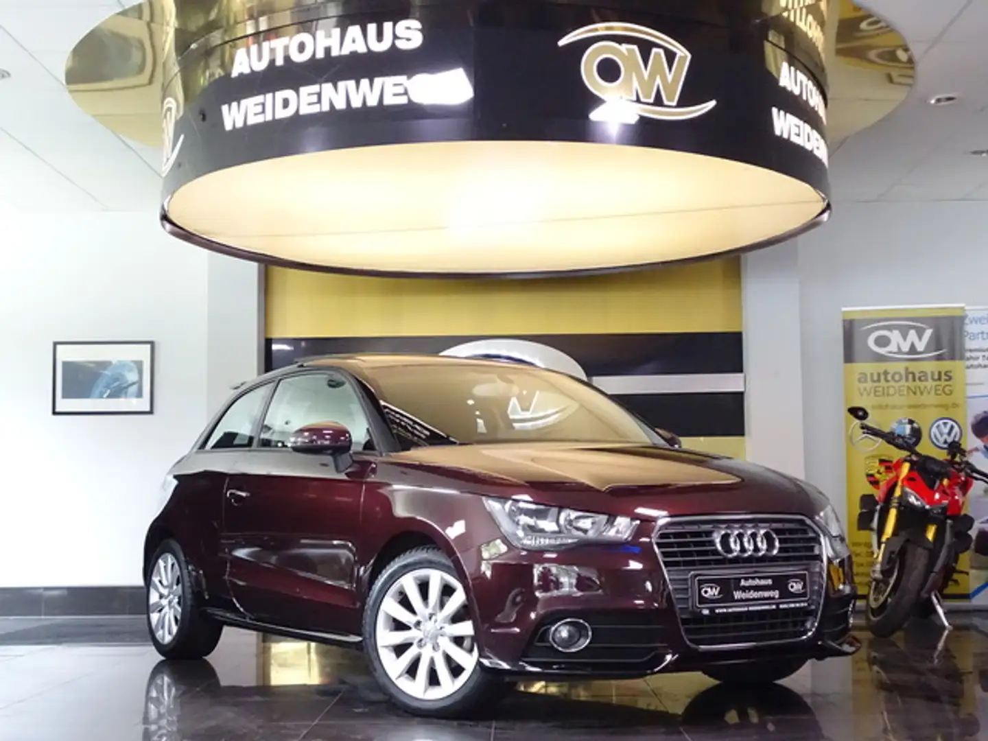 Audi A1 1.6 TDI Stroni Attrac.Navi Pano 2Hand 24957KM Mauve - 2