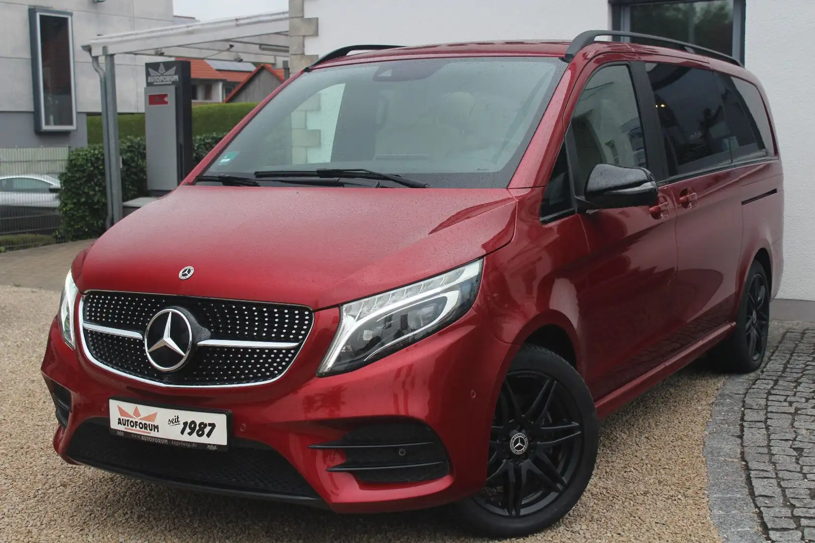 Mercedes-Benz V 300 V300d AVANTGARDE EDITION 4MATIC AMG~VOLL!~ Roşu - 1