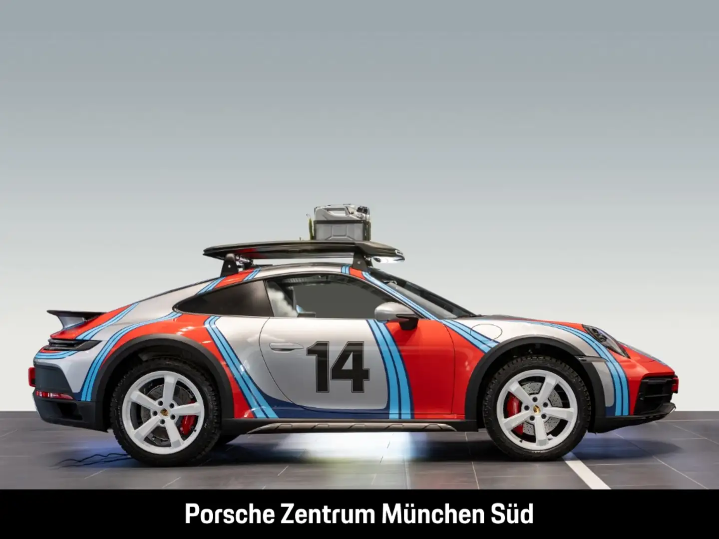 Porsche 992 911 Dakar Sportabgasanlage Rallye 1978 LED Zilver - 2