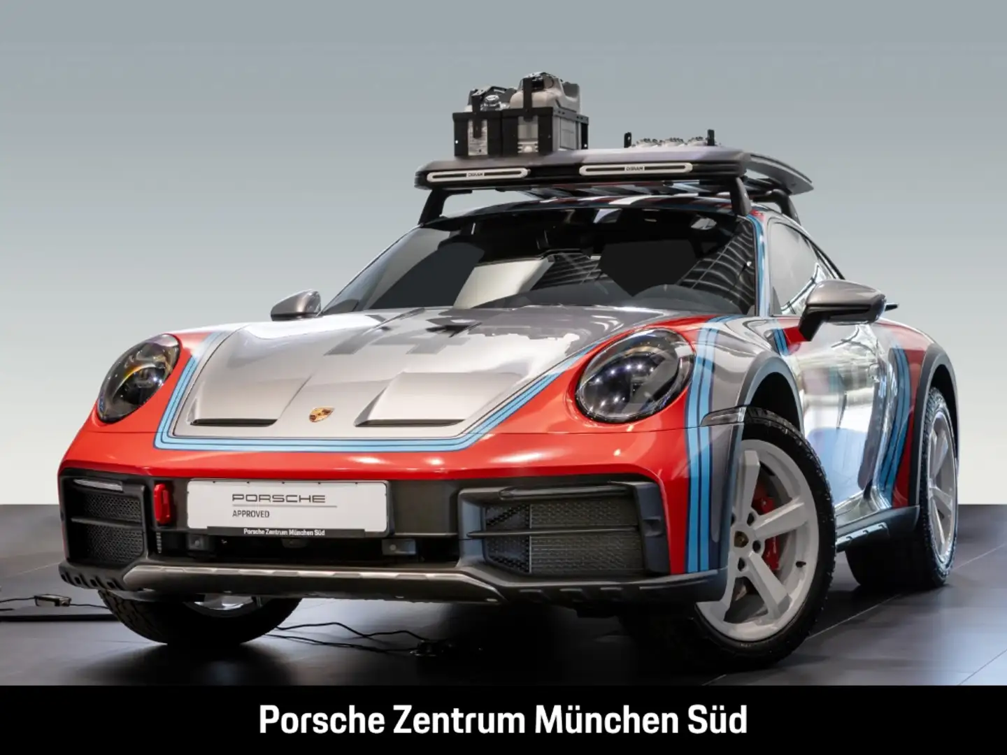 Porsche 992 911 Dakar Sportabgasanlage Rallye 1978 LED Zilver - 1