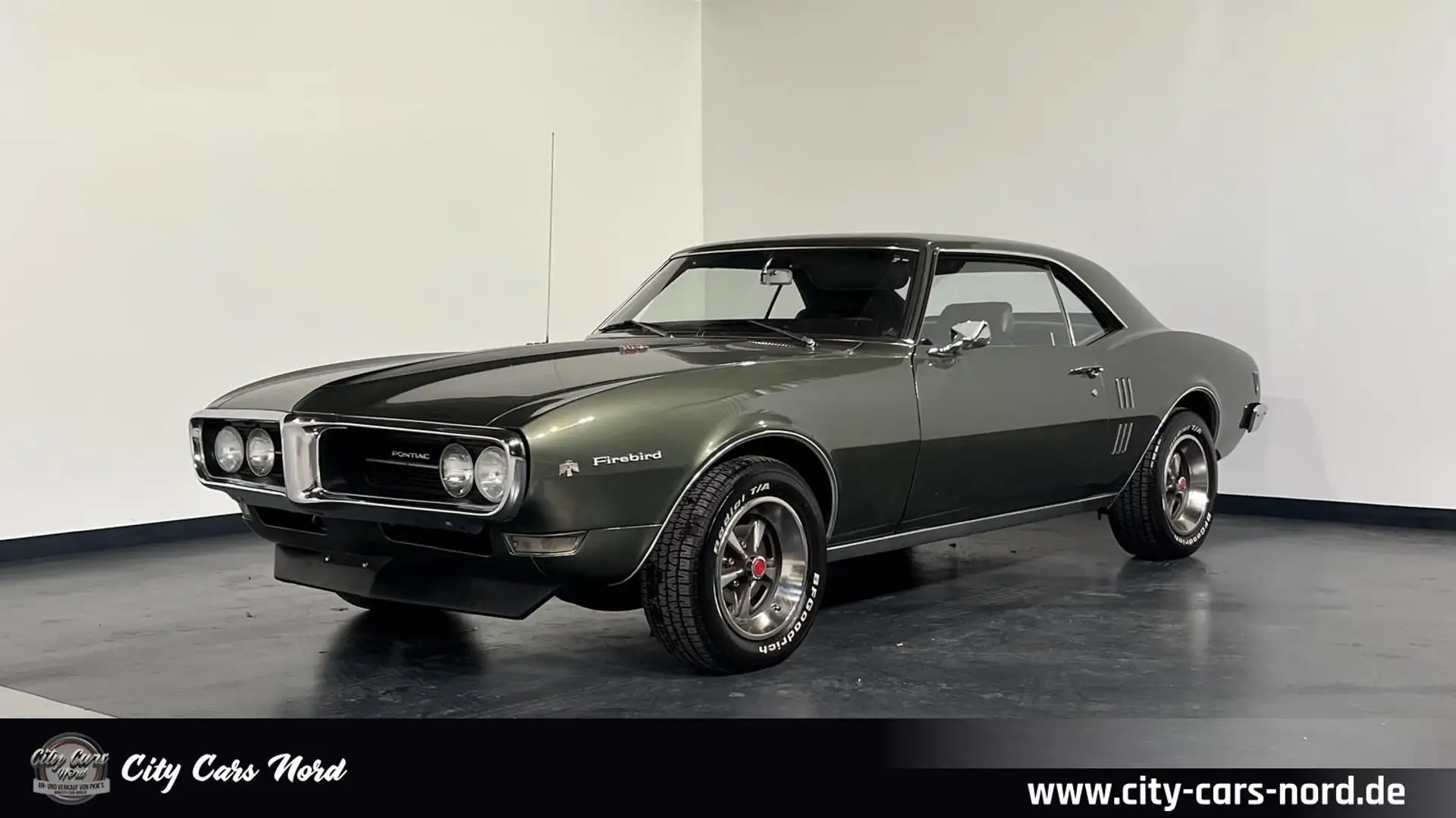 Pontiac Firebird Coupe 5.8L STROKER V8 *SERVO* Groen - 1