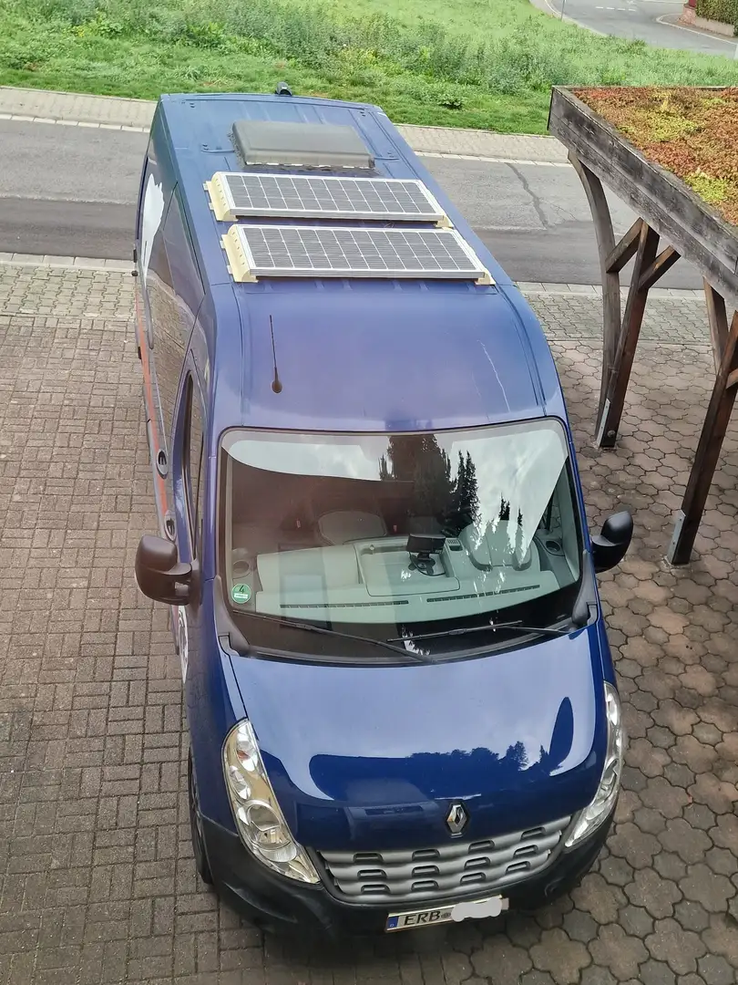 Renault Master Master dCi 125 FAP L2H2 teilverglast Blau - 2