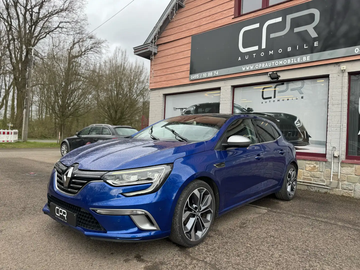 Renault Megane 1.5 d * GT-LINE * GPS * CAMERA * RADAR 360 * CLIM Blau - 1