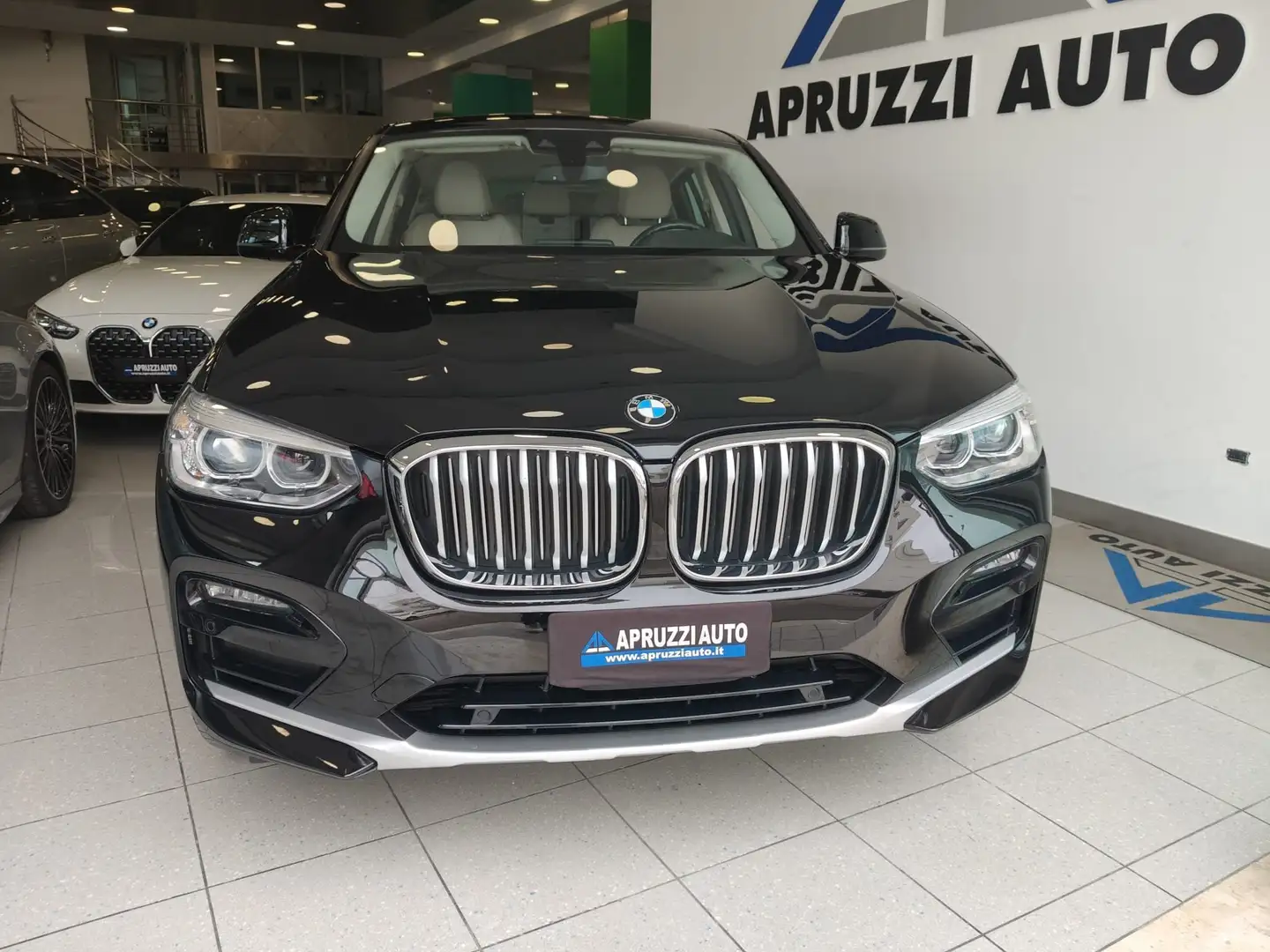 BMW X4 X4 xdrive20d mhev 48V xLine aut RETROCAM PELLE NAV Negro - 2