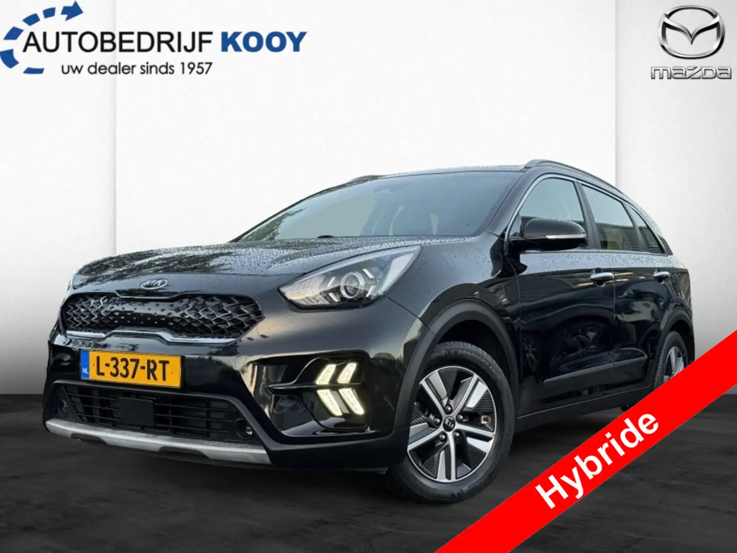Kia Niro 1.6 GDi Hybrid DynamicLine / Trekhaak / Clima / Na Noir - 1