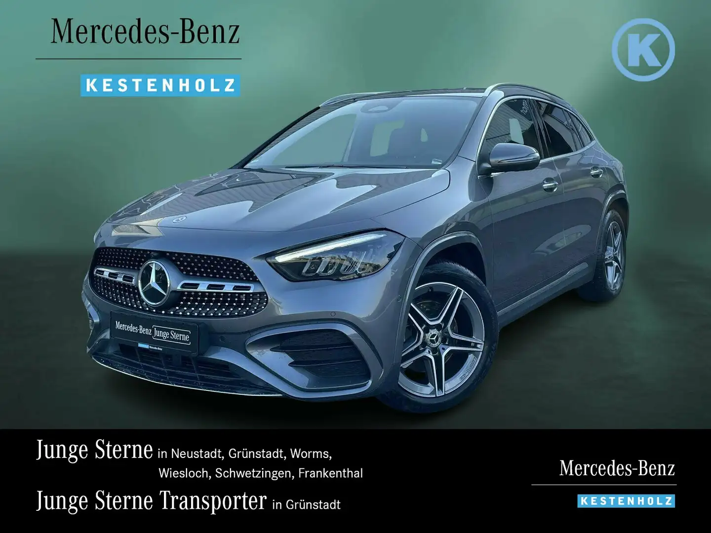 Mercedes-Benz GLA 220 GLA 220 4M AMG+AHK+DISTRO+PANO+360°+MEMORY+KEYL Gris - 1