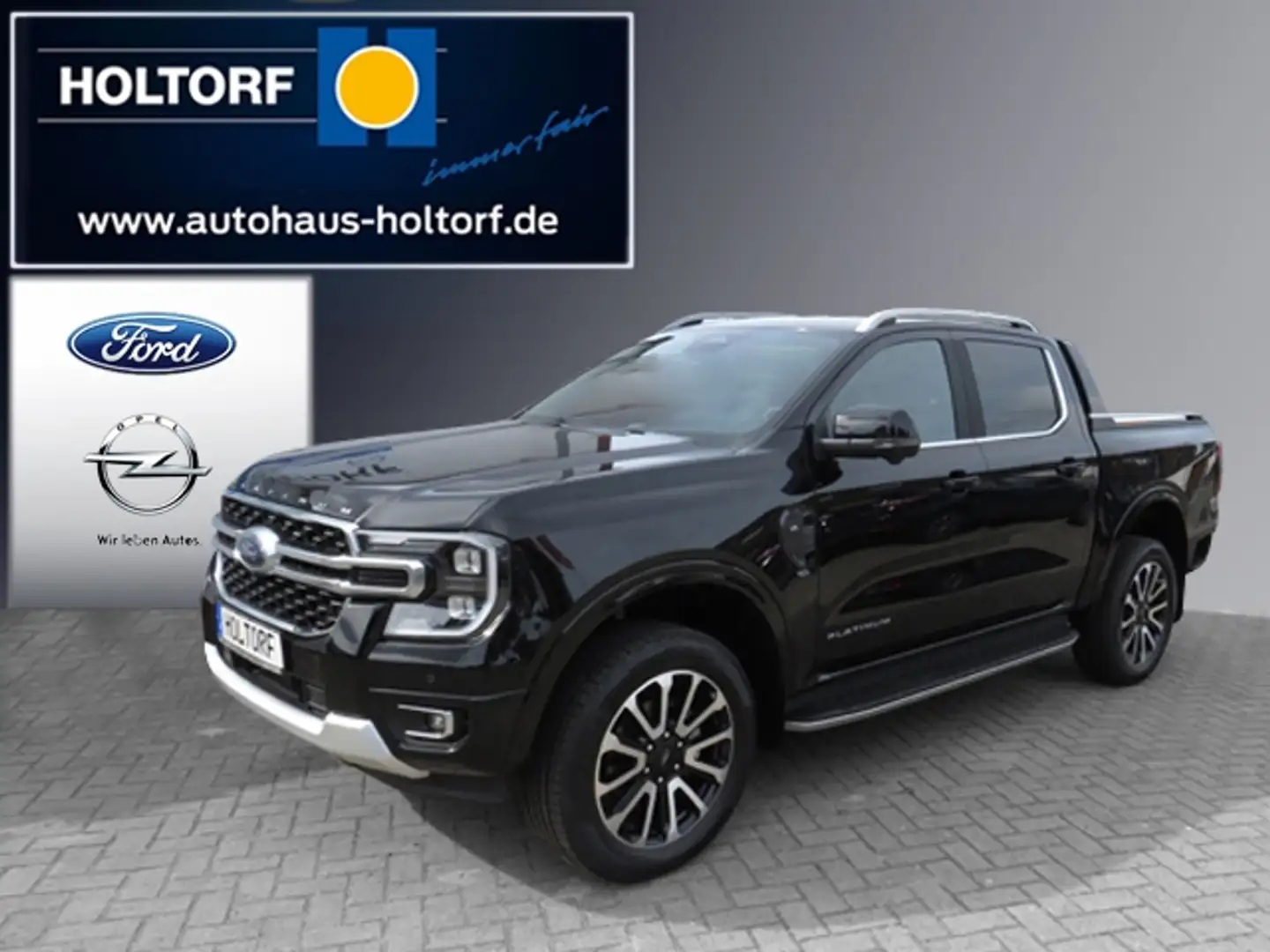 Ford Ranger Platinum Standheizung Schwarz - 1