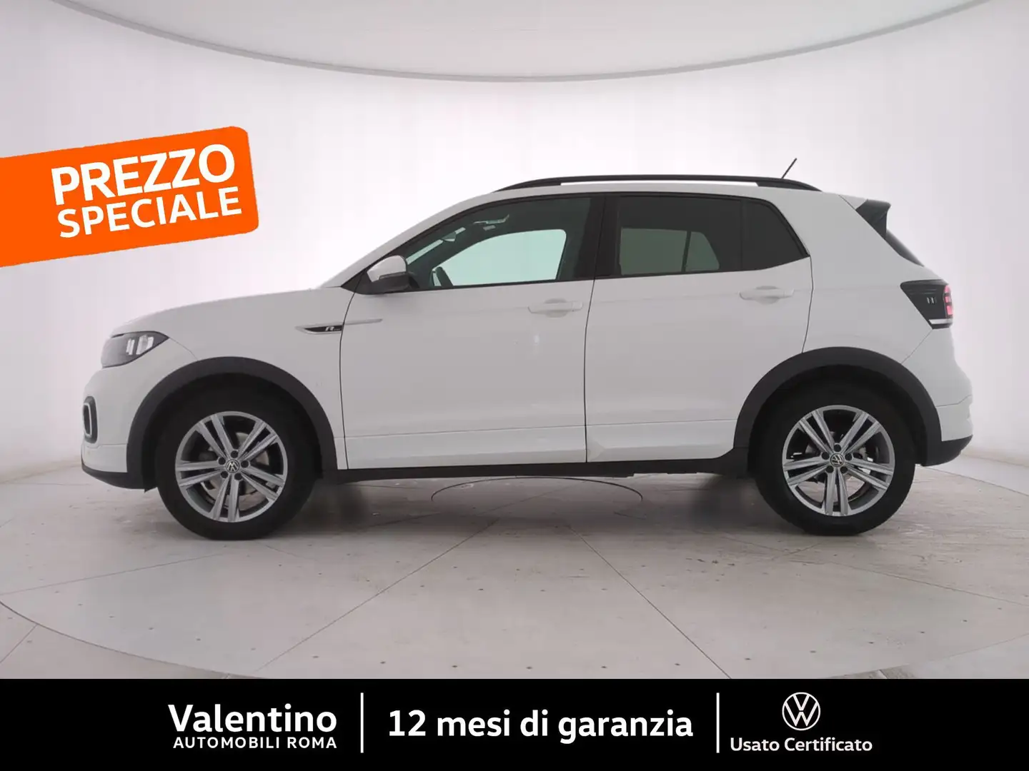 Volkswagen T-Cross 1.0 TSI DSG R-LINE 110 CV Bianco - 2