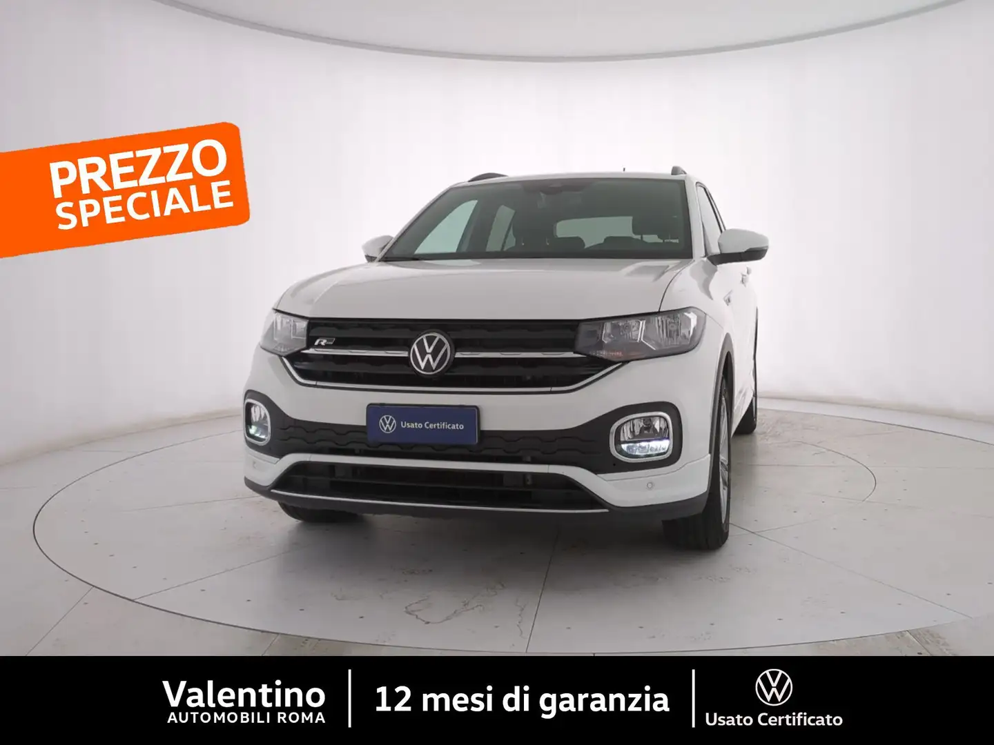 Volkswagen T-Cross 1.0 TSI DSG R-LINE 110 CV Bianco - 1