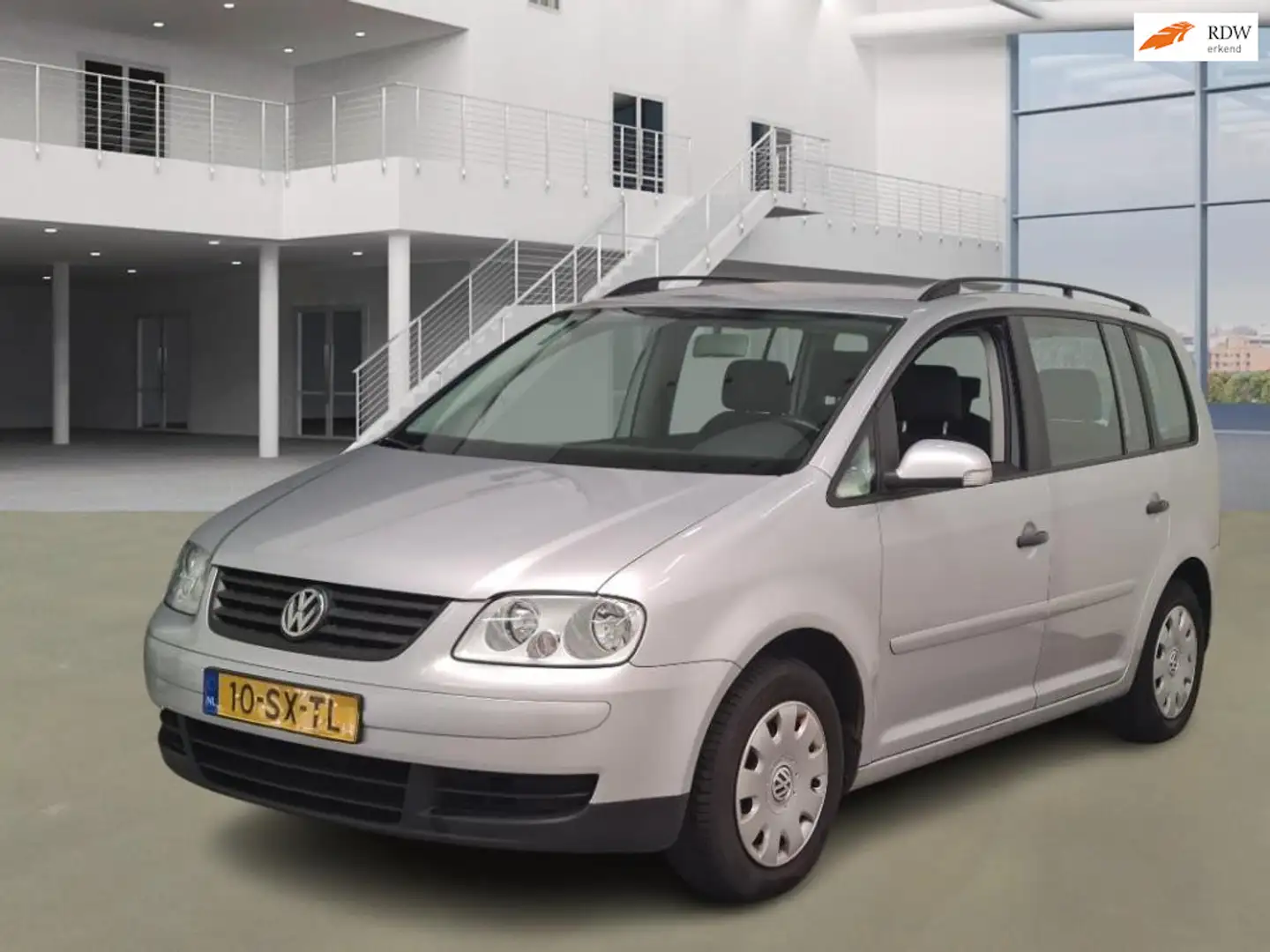 Volkswagen Touran 1.6-16V FSI Business AIRCO CRUISE TREKHAAK 2 X SLE Grigio - 1