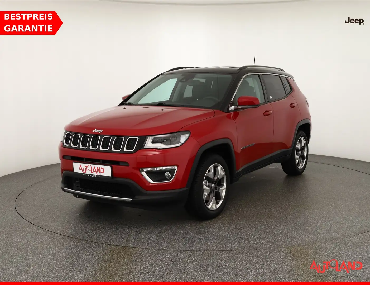 Jeep Compass 1.4 Limited 4WD Bi-Xenon Sitzheizung DAB Rot - 1