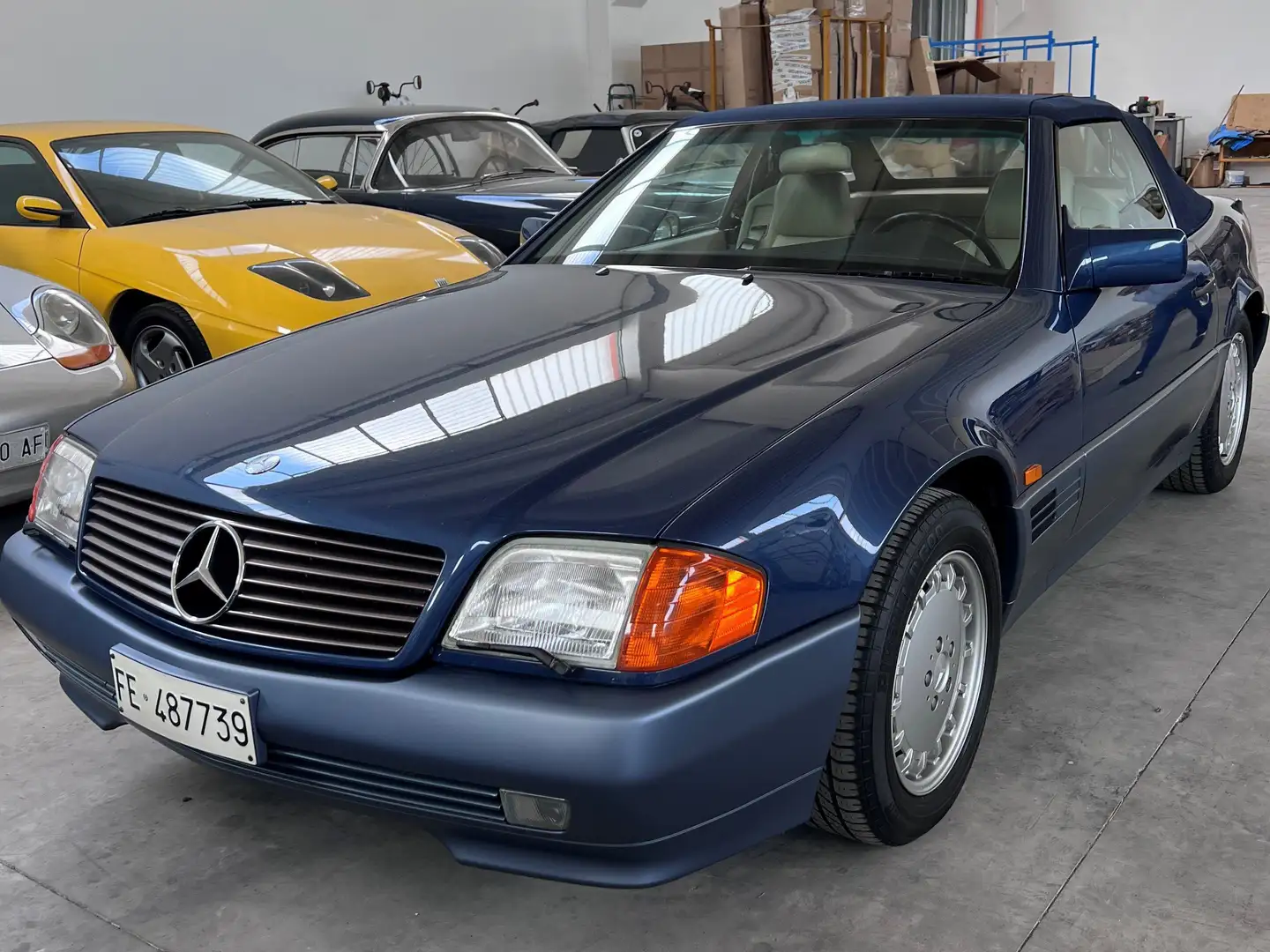 Mercedes-Benz SL 300 epoca 1991 come nuova uniproprietario Blauw - 1