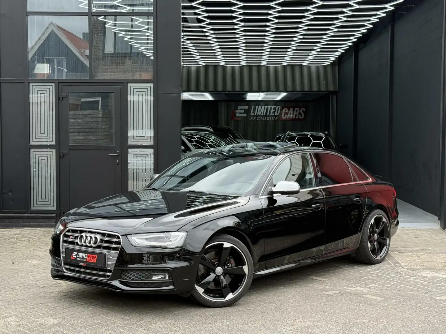 Audi S4 3.0 TFSI quattro | MTM 430PK |PANO | B&O | Zwart - 2