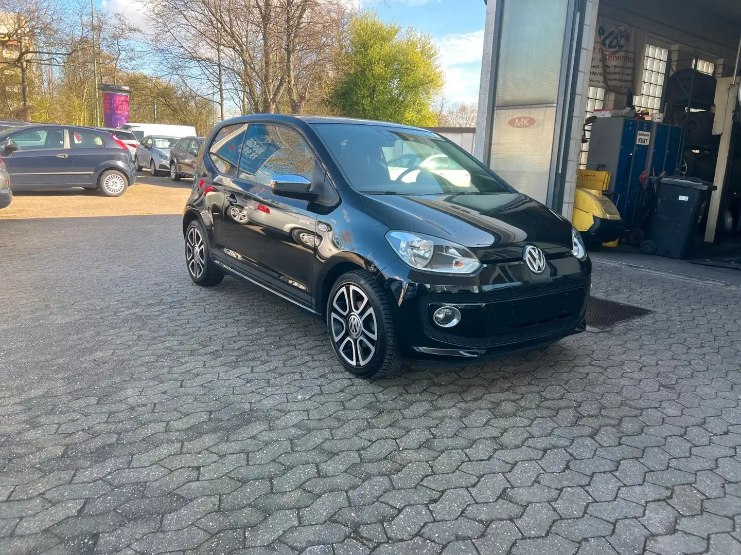 Volkswagen up! jeans up! Klima-E Fenster-Sitzheizung-ALU Noir - 1