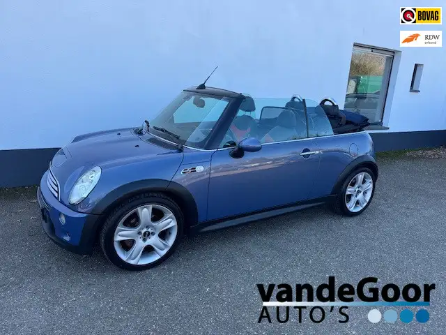 MINI Cooper S Cabrio Mini 1.6 '04, keurige auto met een nieuwe apk !
